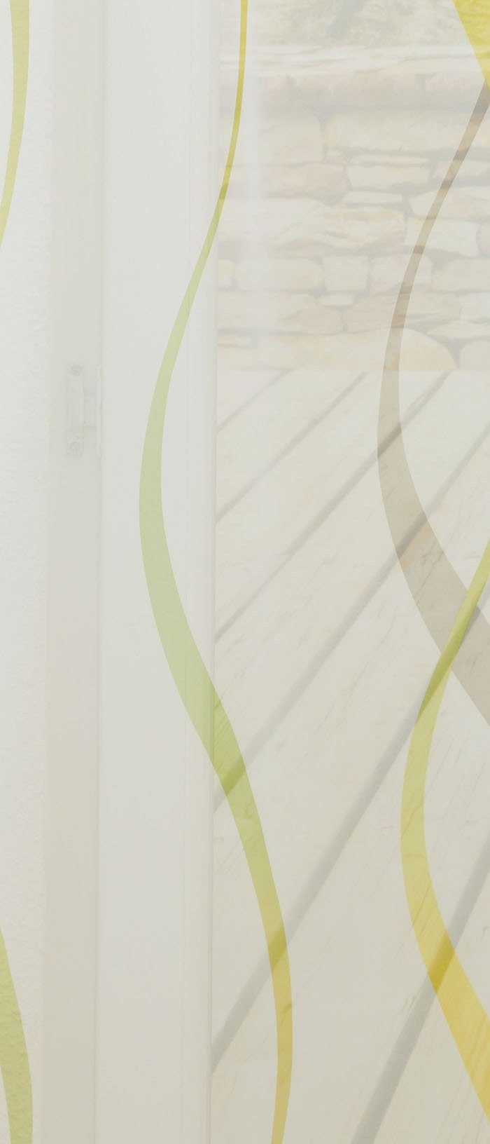 LYSEL® Vorhang Helix (1 St), transparent, HxB 245x140cm