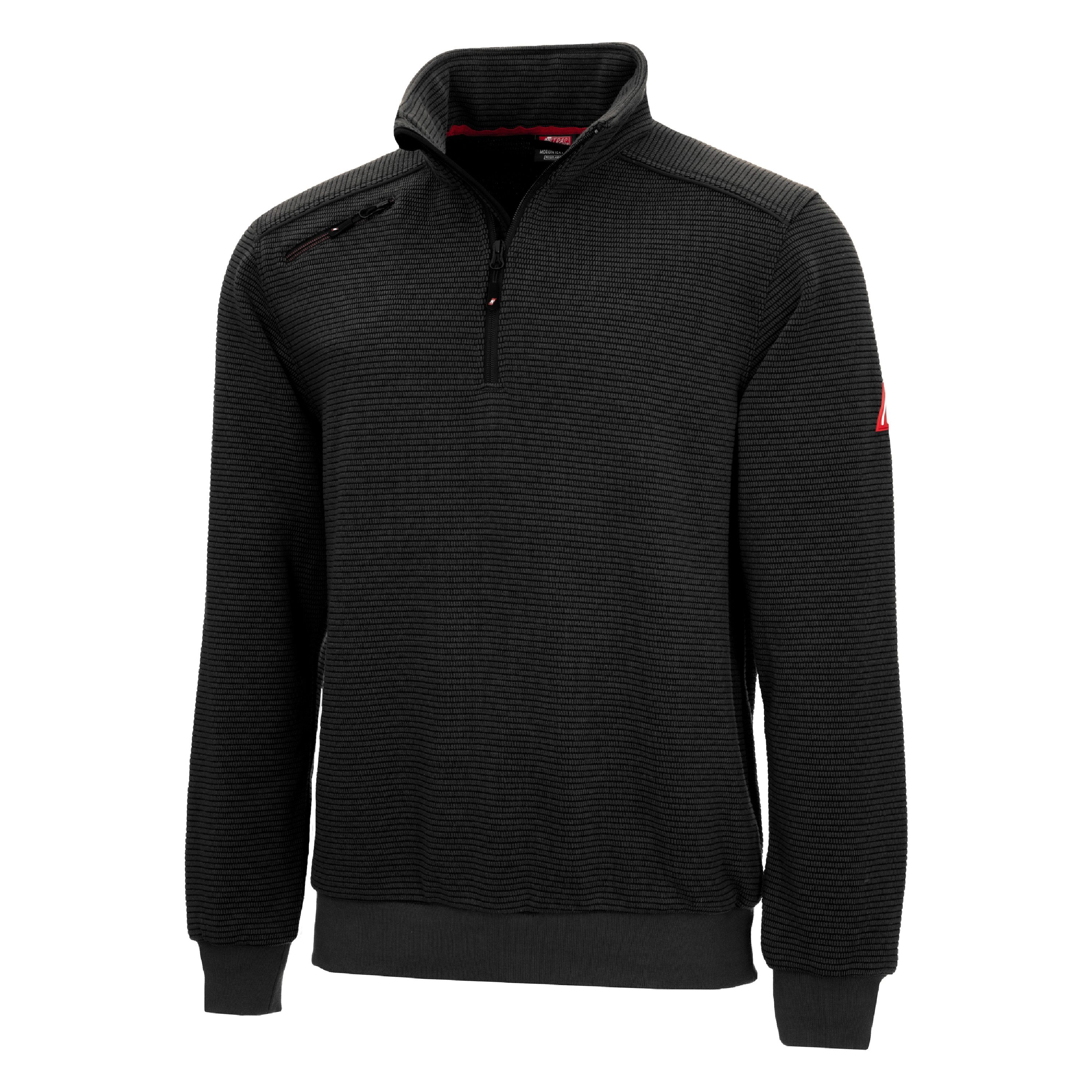 Nitras Stehkragenpullover Arbeitspulloer Pullover Motion Tex günstig online kaufen
