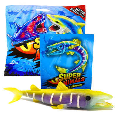 DeAgostini Sammelfigur DeAgostini Super Animals - Sharks Edition - Sammelfigur Hai - Figur, Stretchy)