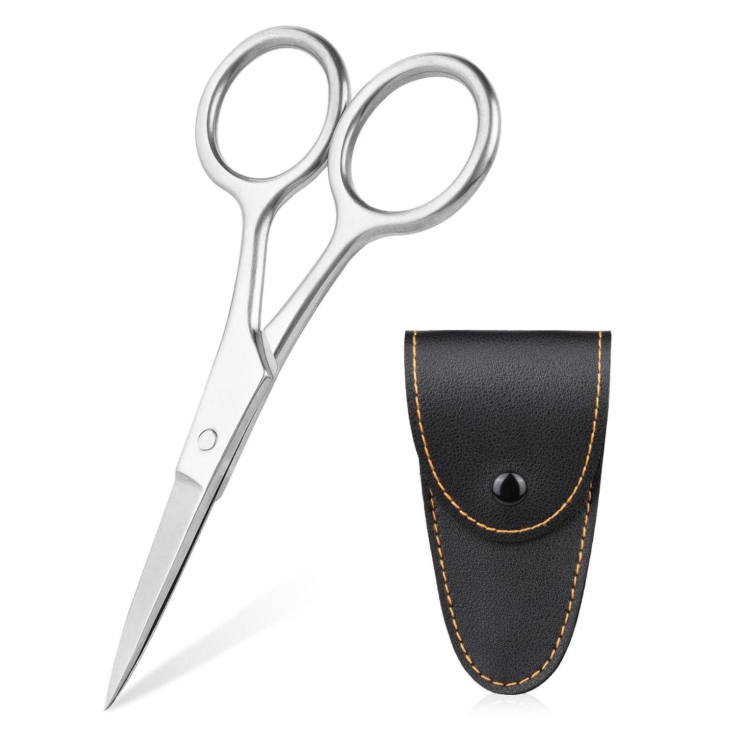 Nagelschere Nagelschere Hautschere Edelstahl mit Etui Fingernagelschere