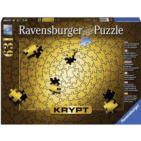 Ravensburger Puzzle Krypt Gold, 631 Puzzleteile, Made in Germany, FSC® - schützt Wald - weltweit