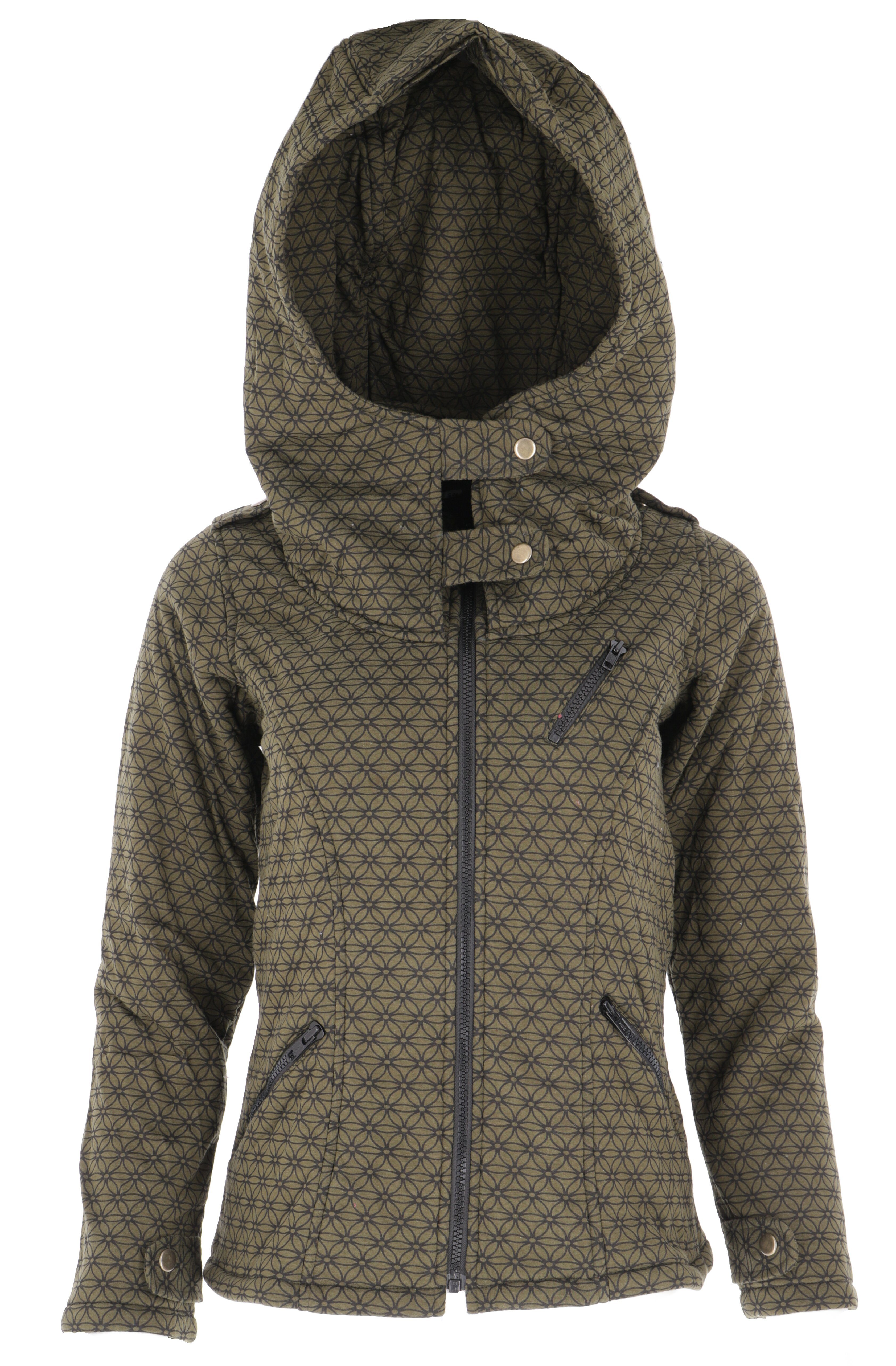 Langjacke Goa Festival Jacke `Flower of life`, Jacke mit..