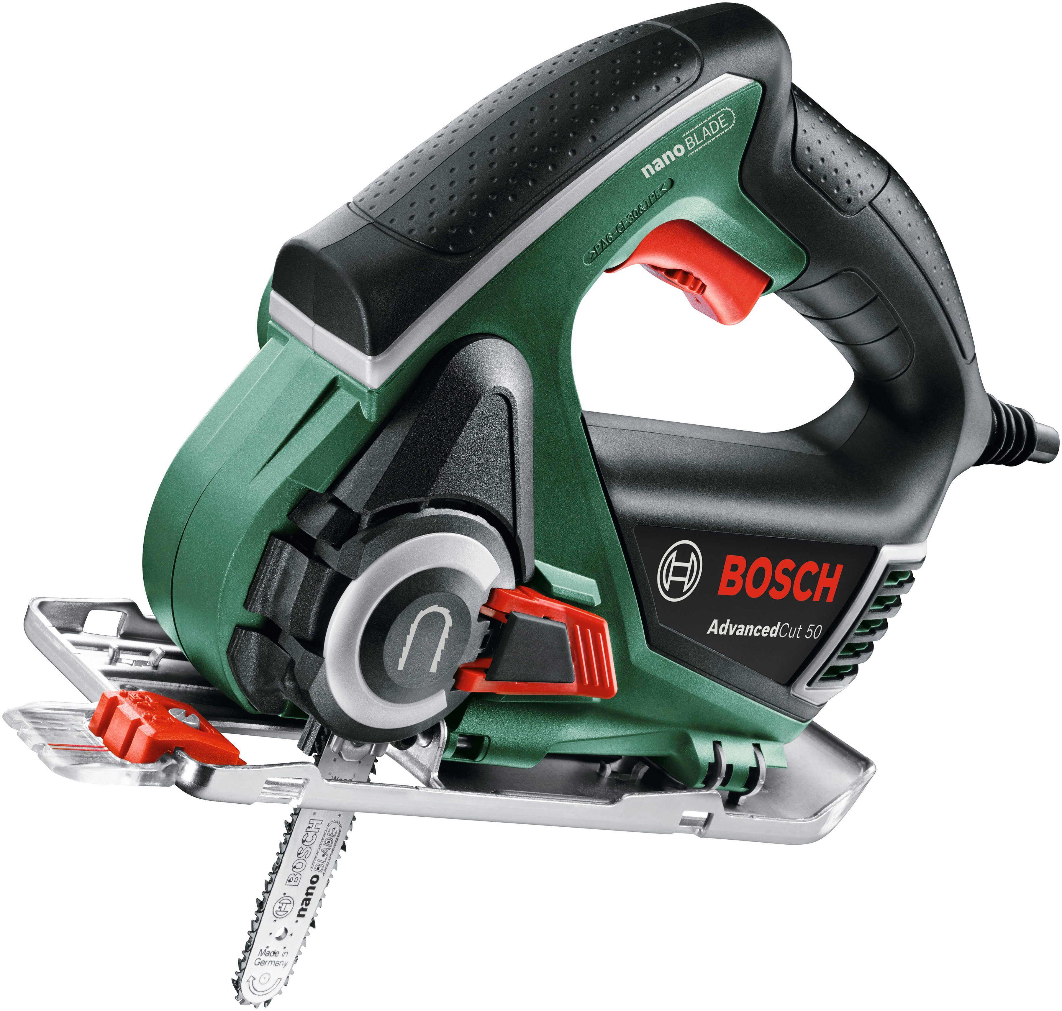 Garden W, 50 & AdvancedCut Zubehör Multifunktionssäge Set, Home Bosch inkl. 500 nanoBLADE-Säge,