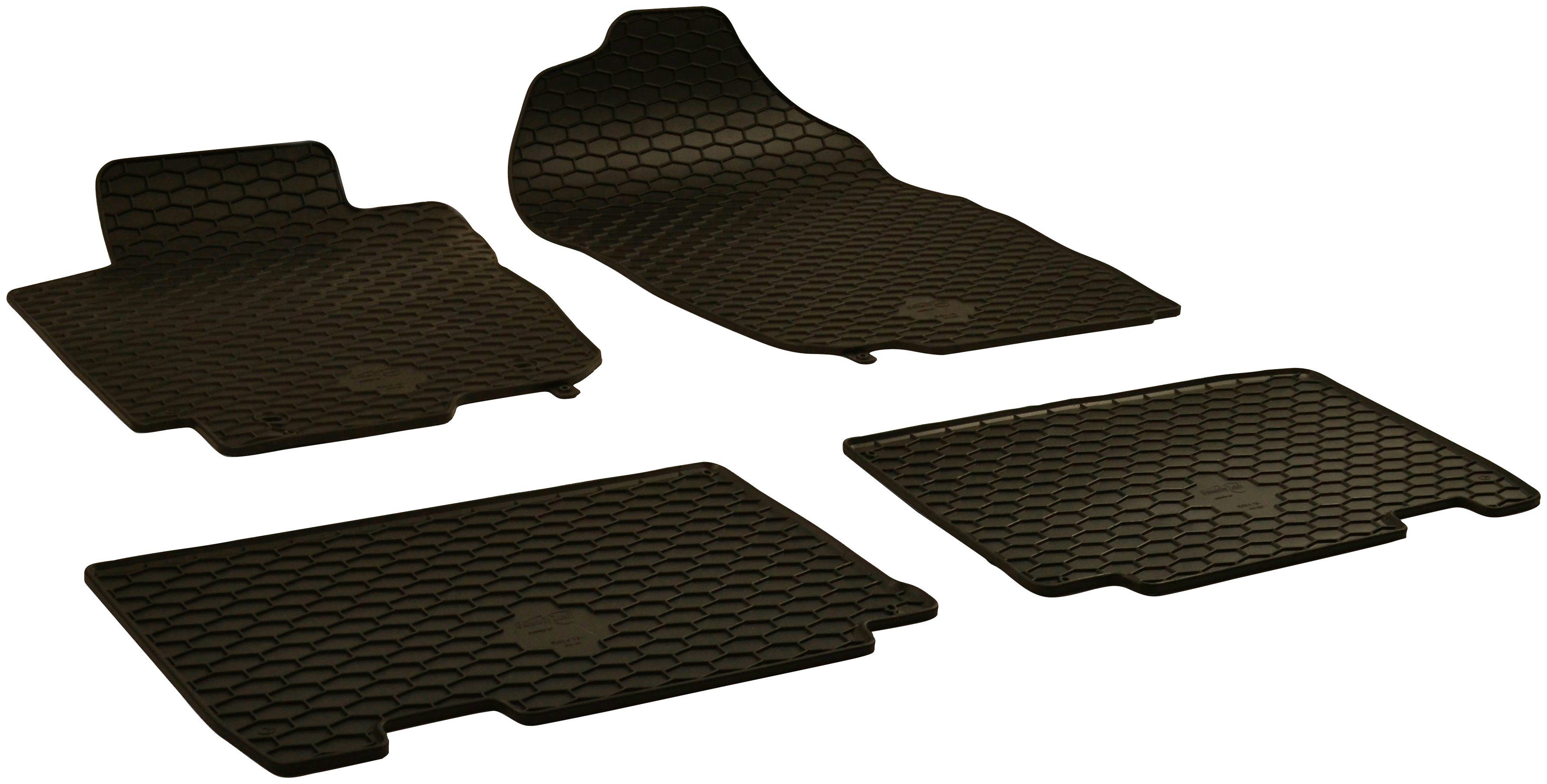 WALSER Passform-Fußmatten (4 St), für Toyota RAV4 Geländewagen, für Toyota RAV 4 IV (A4) 12/2012-Heute