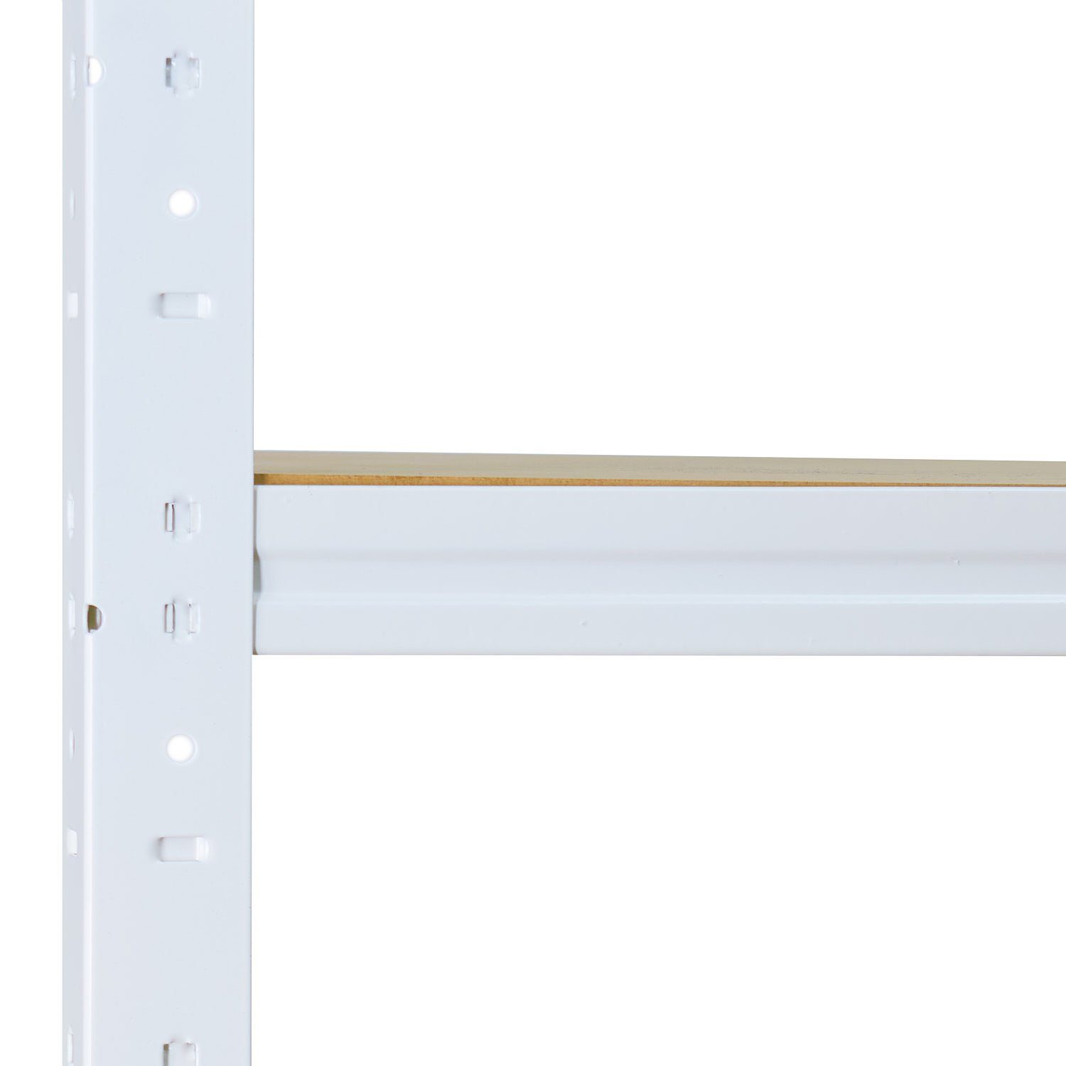 shelfplaza Schwerlastregal HOME, 200x60x30cm weiß, 6 Böden, Kellerregal, Garagenregal, Steckregal