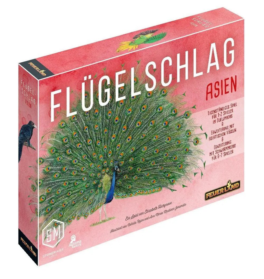 Spiel Flügelschlag Asien-Erweiterung