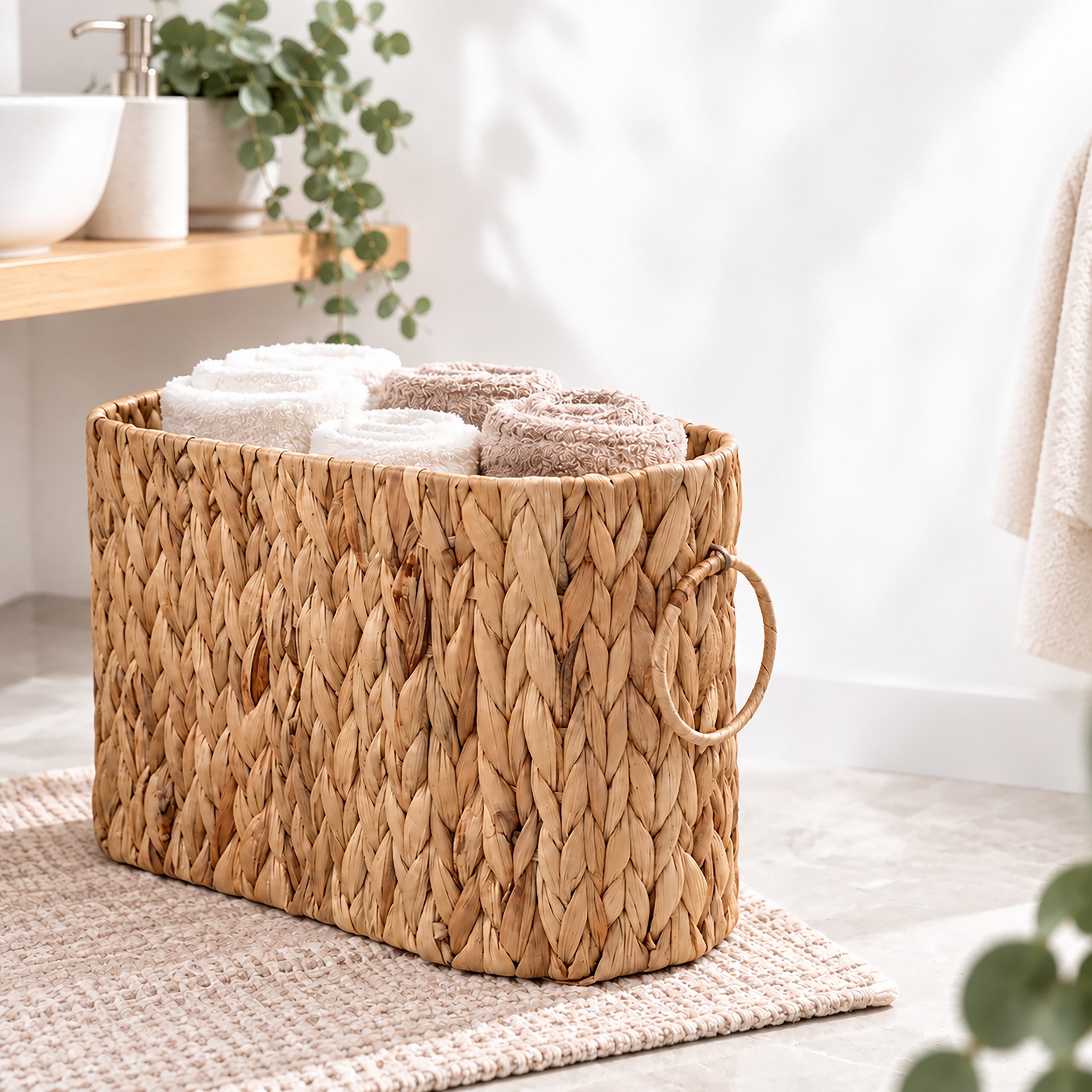relaxdays Toiletten-Ersatzrollenhalter Toilettenpapier Aufbewahrung 6 Rollen (1-St) – Bild 5 von 5