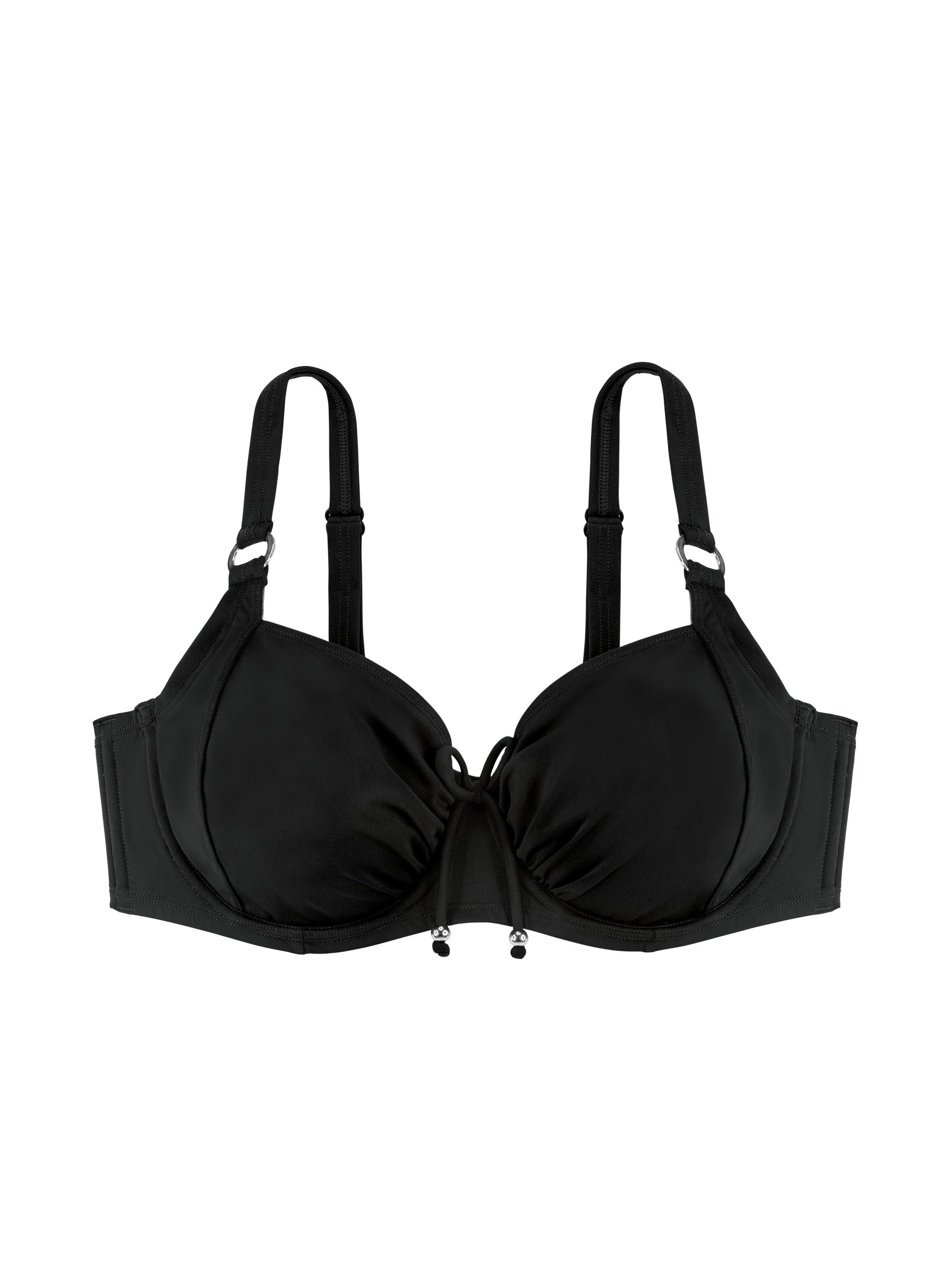 Dorina Bügel-Bikini-Top FIJI, Full Cup, Stoffraffung günstig online kaufen