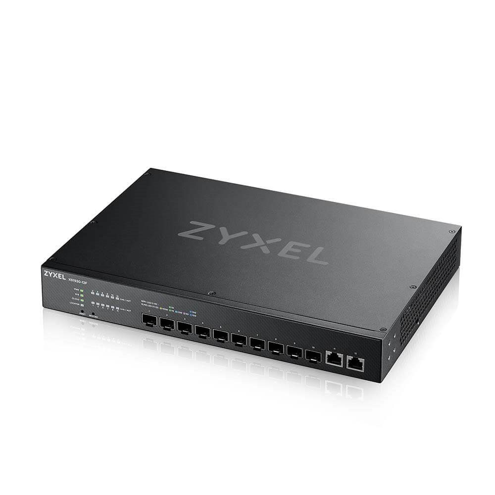 Ports Switch Zyxel ZYXEL GE XS1930-12F Netzwerk-Switch 12-SFP+ 10x