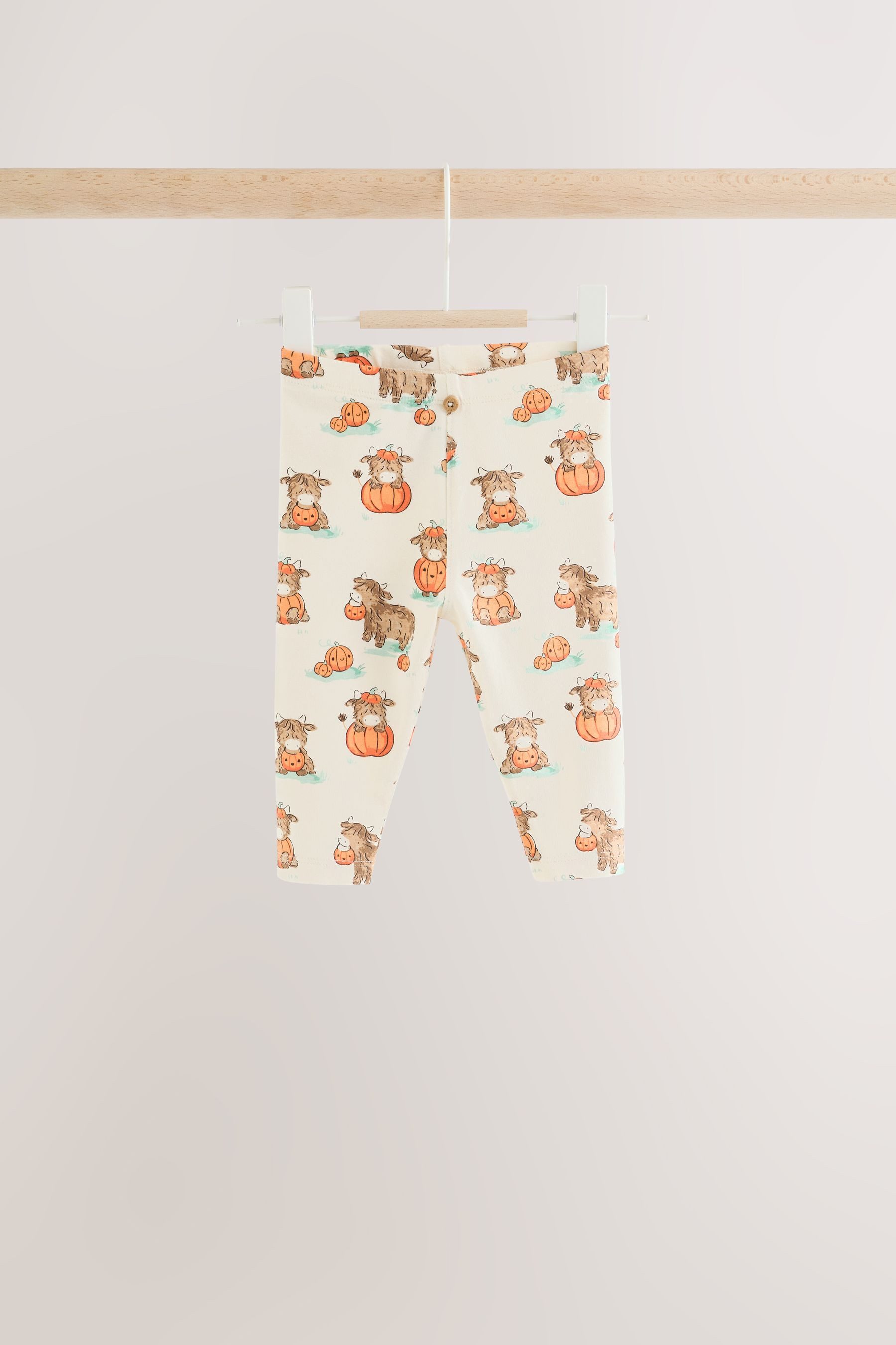 Next Langarmshirt & Leggings Baby Oberteil und Leggings, My First Halloween (2-tlg) – Bild 4 von 5