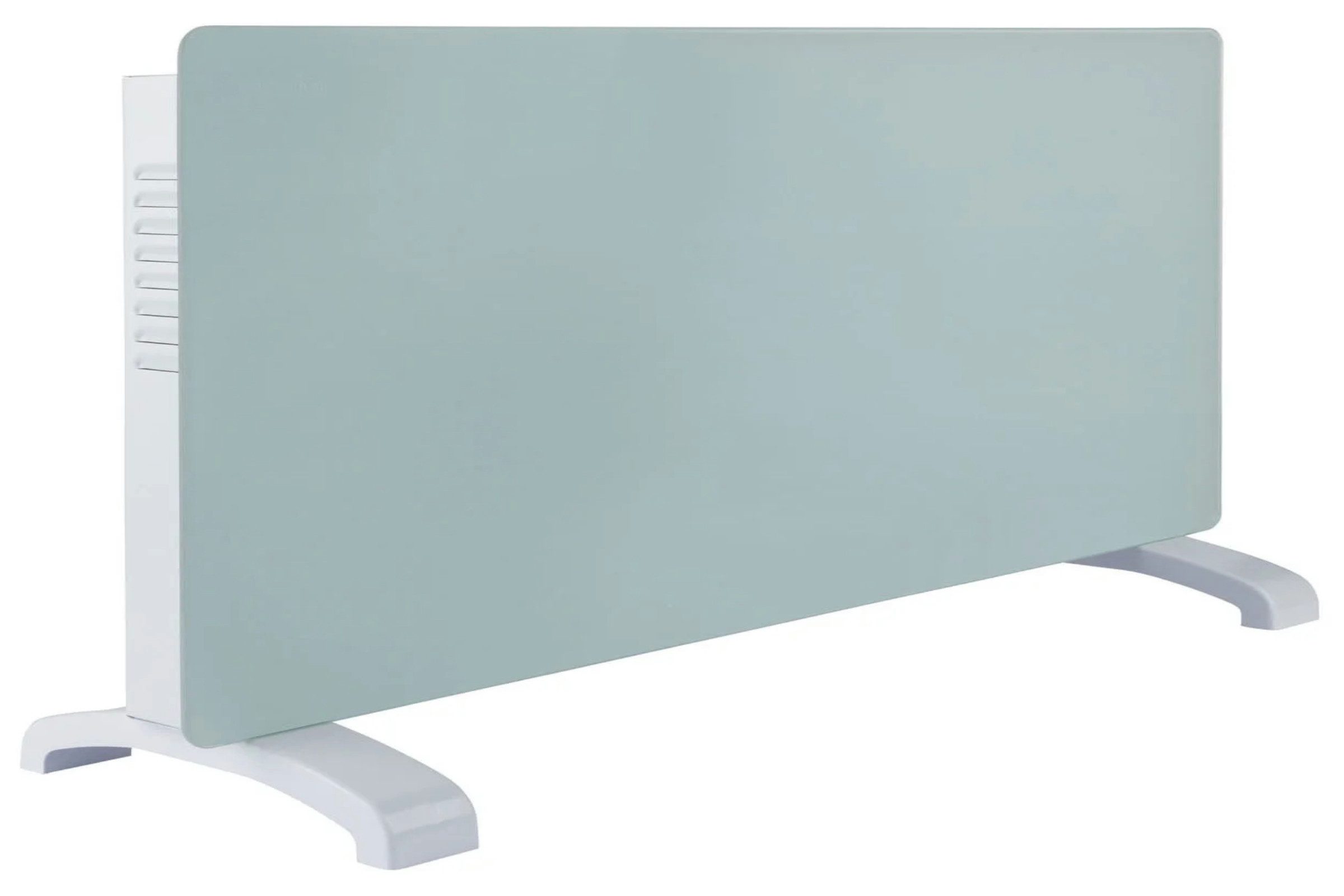 SilverCrest Konvektor Glas Wärme Konvektor SGH 2000 B2 Glaspanel Heizgerät 2000W Weiß, 2000 W, Umkipp- und Überhitzungsschutz