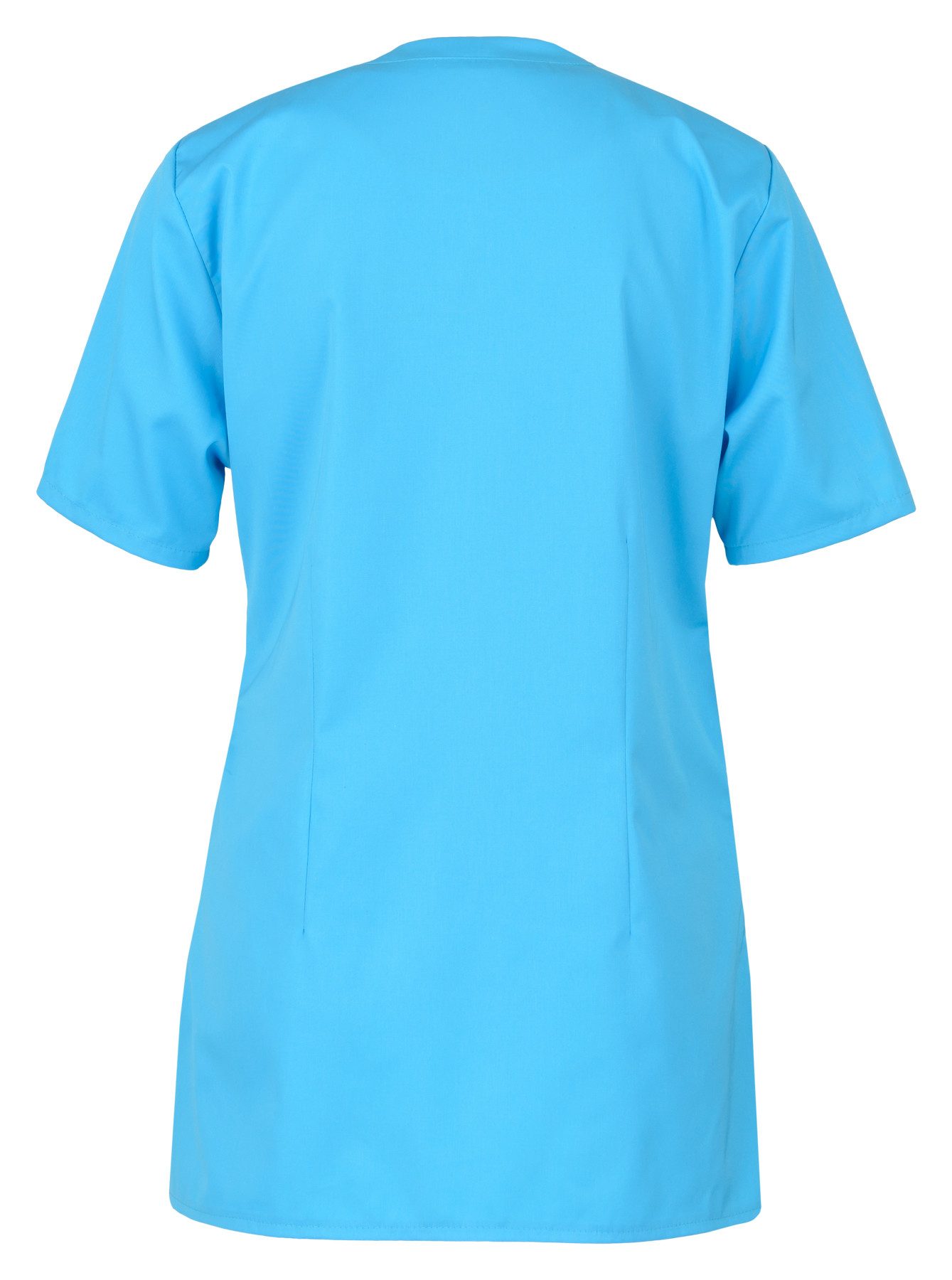 BEB Schlupfbluse beb MEDIZIN/PFLEGE Damen KASACK Kurzarm V-Neck Baumwollmix günstig online kaufen