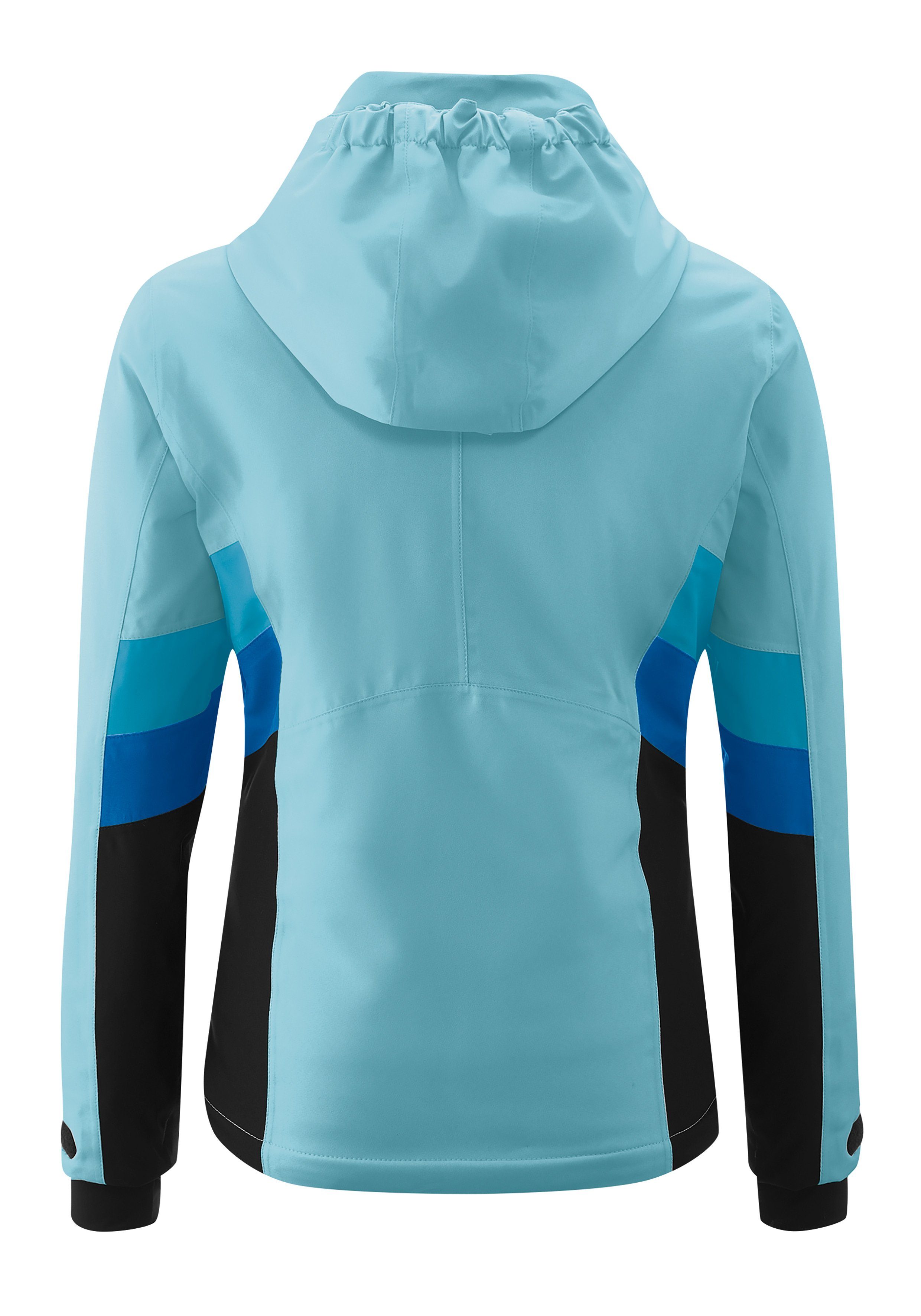 Maier Sports Skijacke Kandry Girls Funktionale dynamischem babyblau Design mit Kinderskijacke