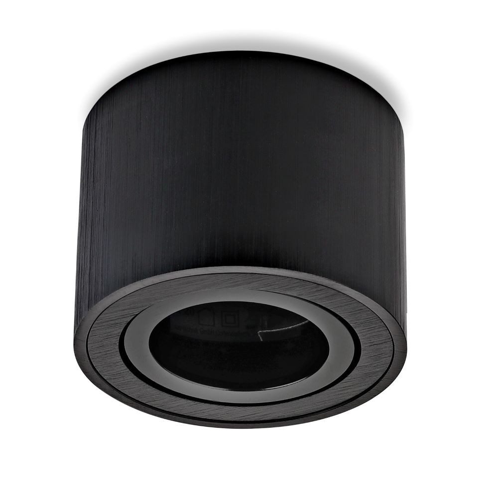 Sweet LED Aufbauleuchte flach & schwenkbar – Deckenspot Aluminium 230V, LED-Modul geeignet, ohne Leuchtmittel, Точковий світильник поверхневого монтажу LED, Aufbauspot, Deckenstrahler