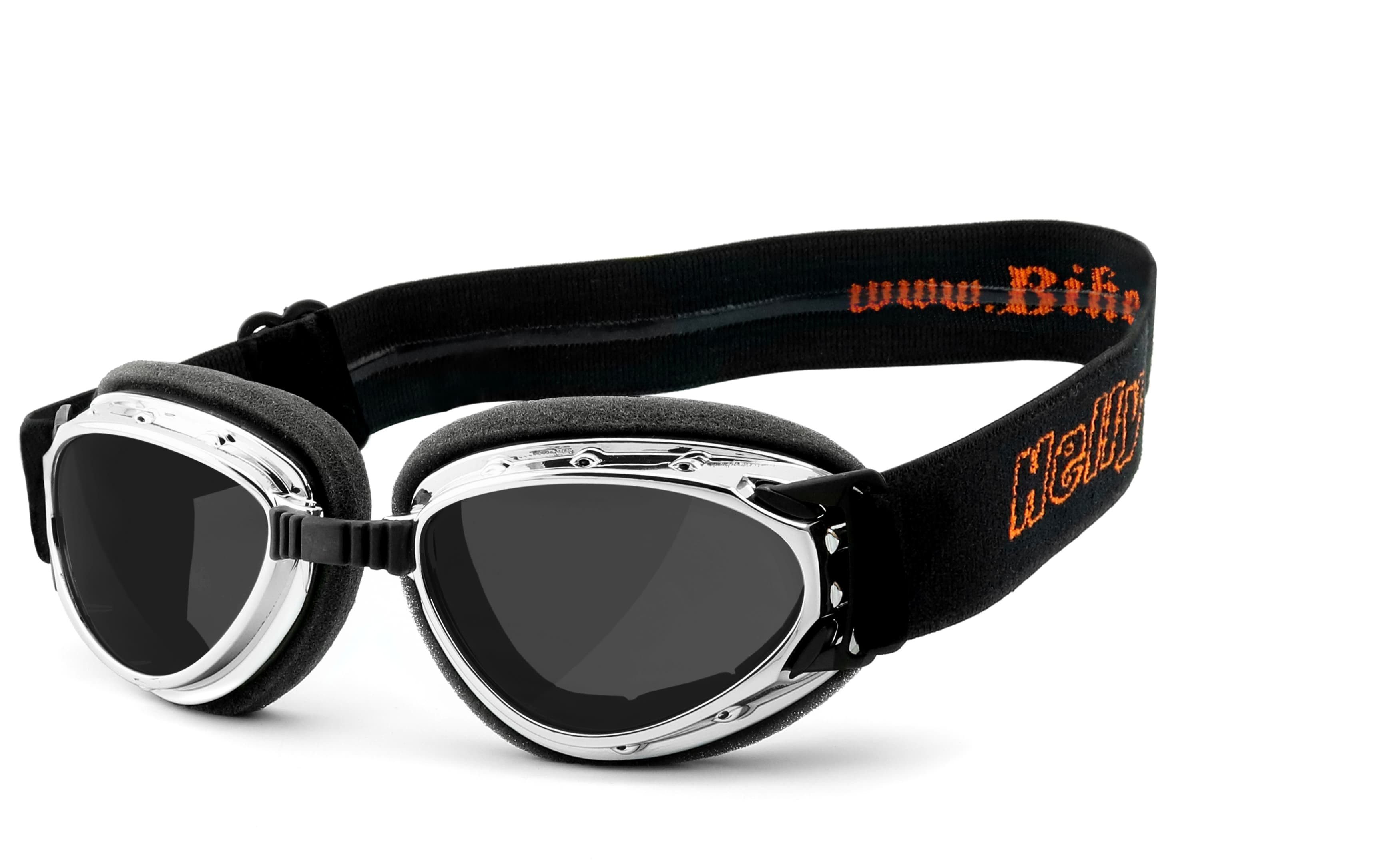Helly - No.1 Bikereyes Motorradbrille 1331, gepolsterte Motorradbrille