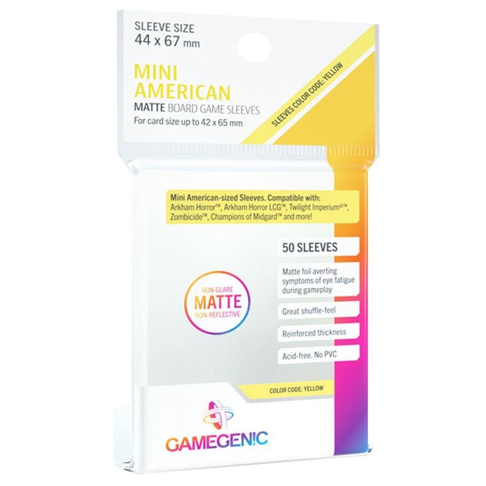 Gamegenic Spiel Matte Mini-American Size Hüllen 44x67mm 50 Stück