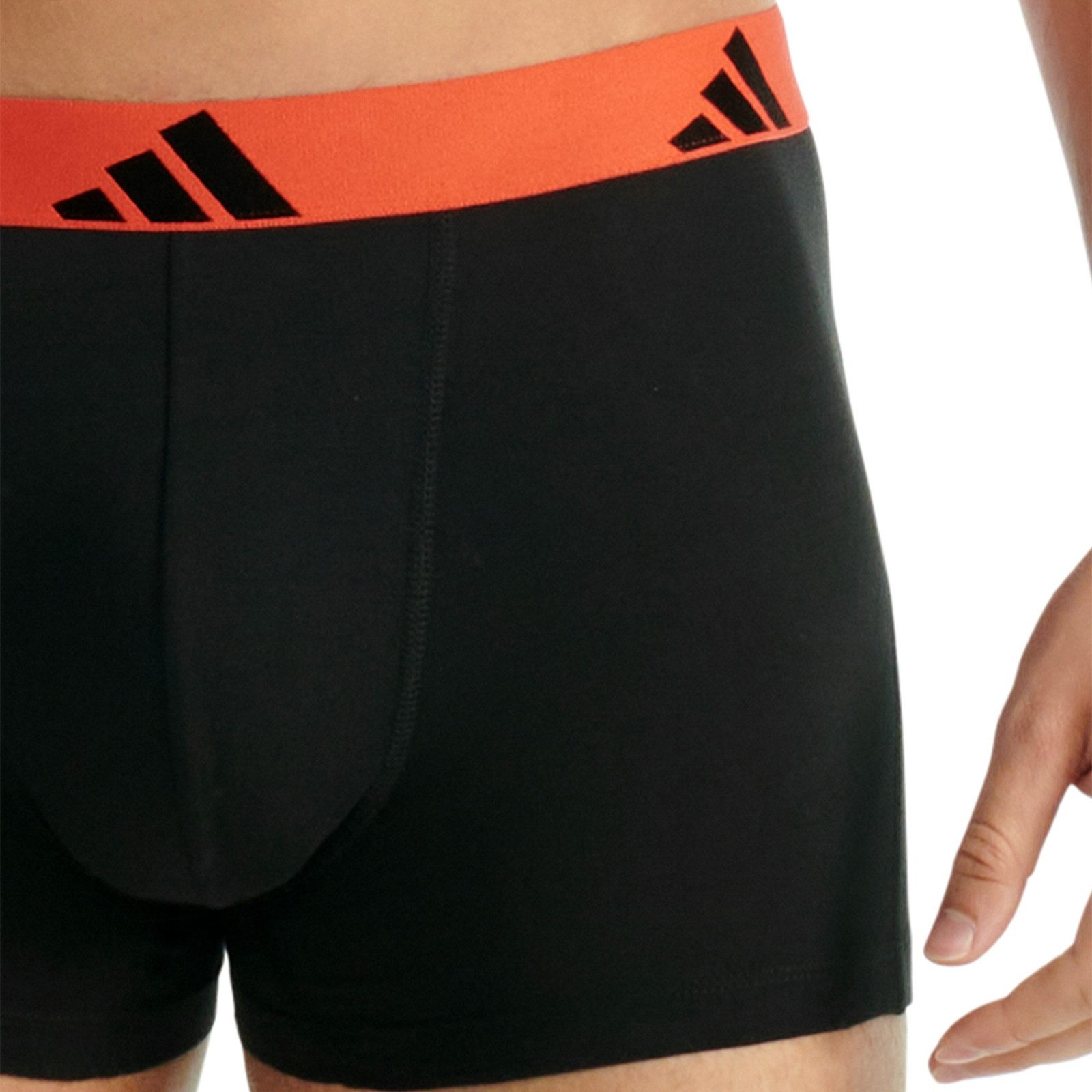 adidas Sportswear Trunk Trunk Active Flex Cotton (3-St., 3er Set) mit flexiblem Vier-Wege-Stretchmaterial – Bild 3 von 5