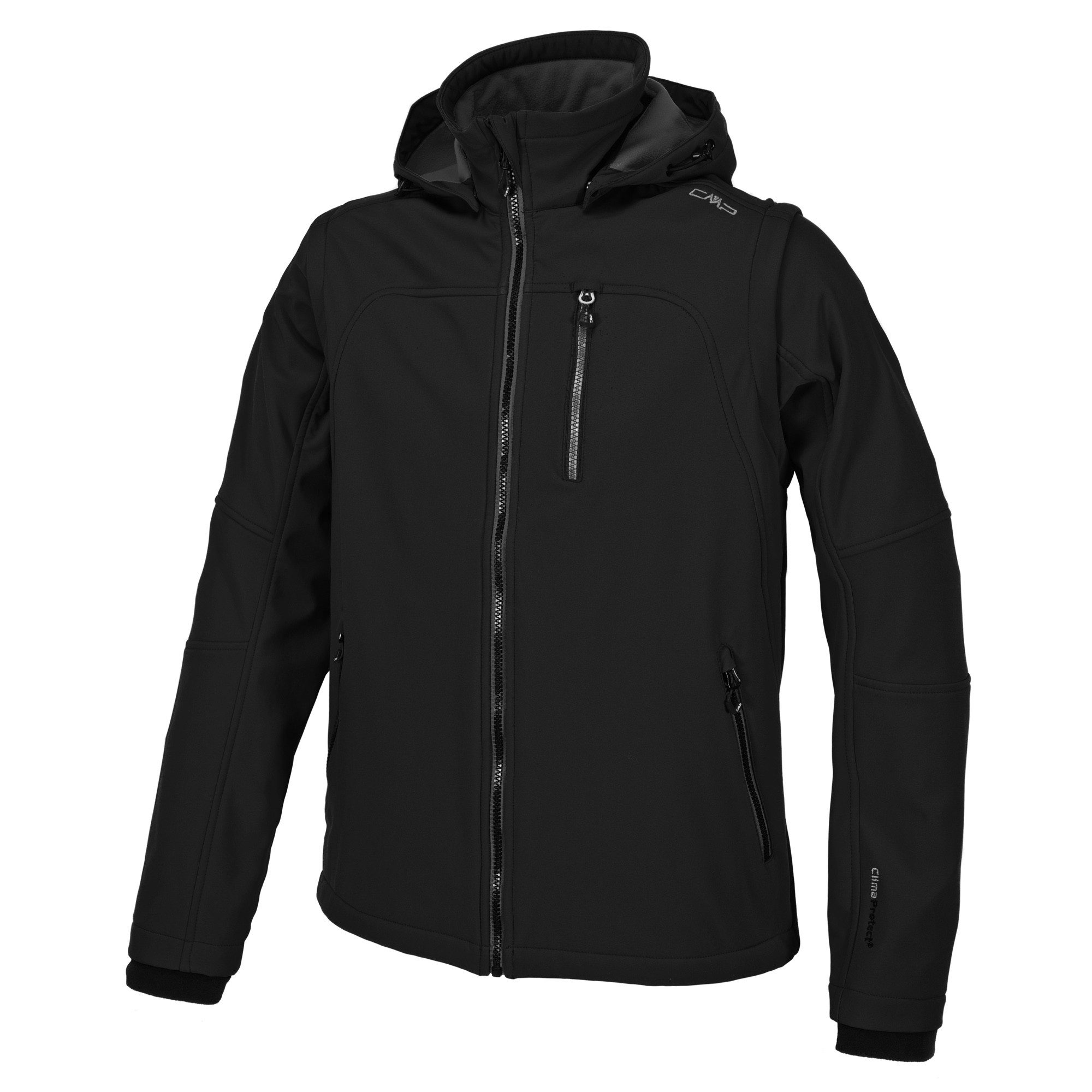 Softshelljacke CMP Herren Softshell Jacke Snaps Hood Jacket 3A74427N