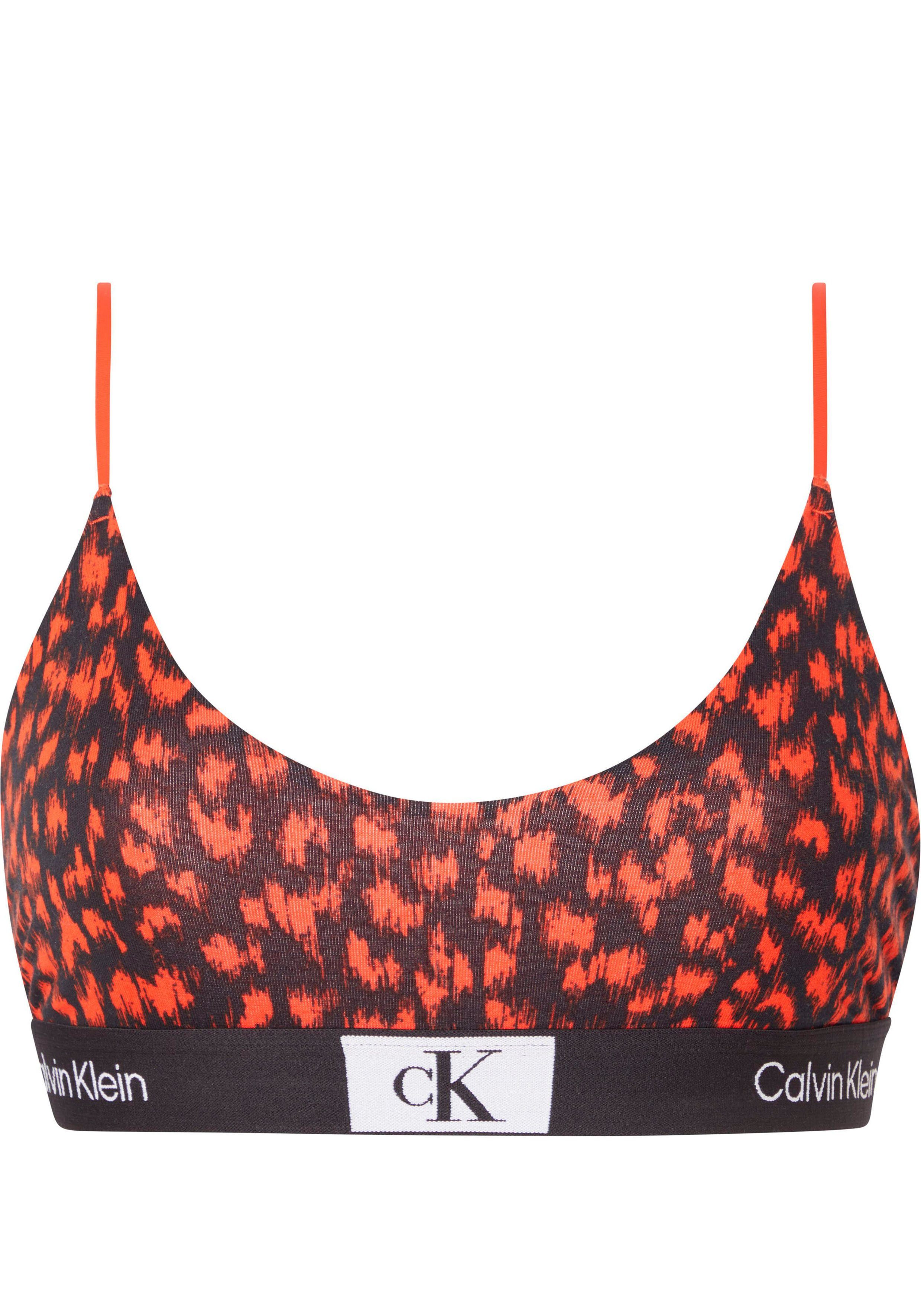 Calvin Klein Underwear Bralette-BH UNLINED BRALETTE mit Alloverprint