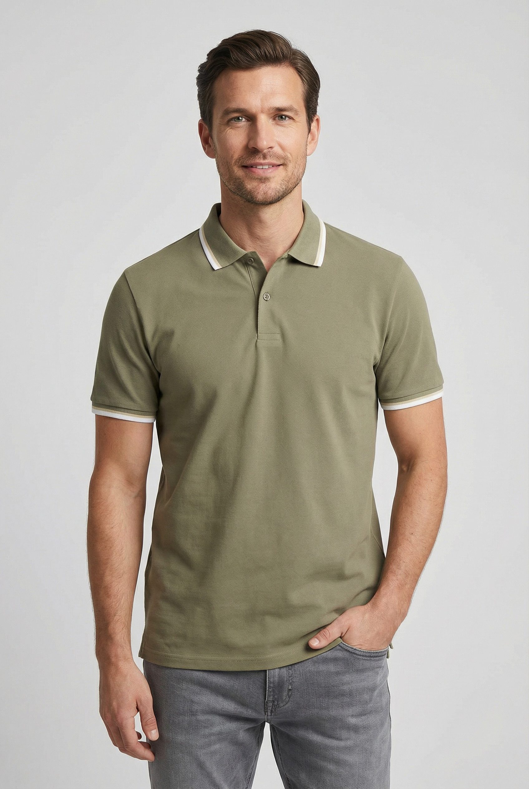 Selected Poloshirt SLHSLIM-ATLAS SPORT SS POLO Baumwollmischung, slim fit günstig online kaufen