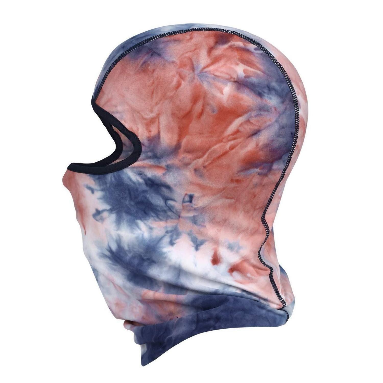 LuxusKollektion Sturmhaube Sturmhaube Balaclava Skimaske Winter Herren Damen UV S-XXL Orange-Blau