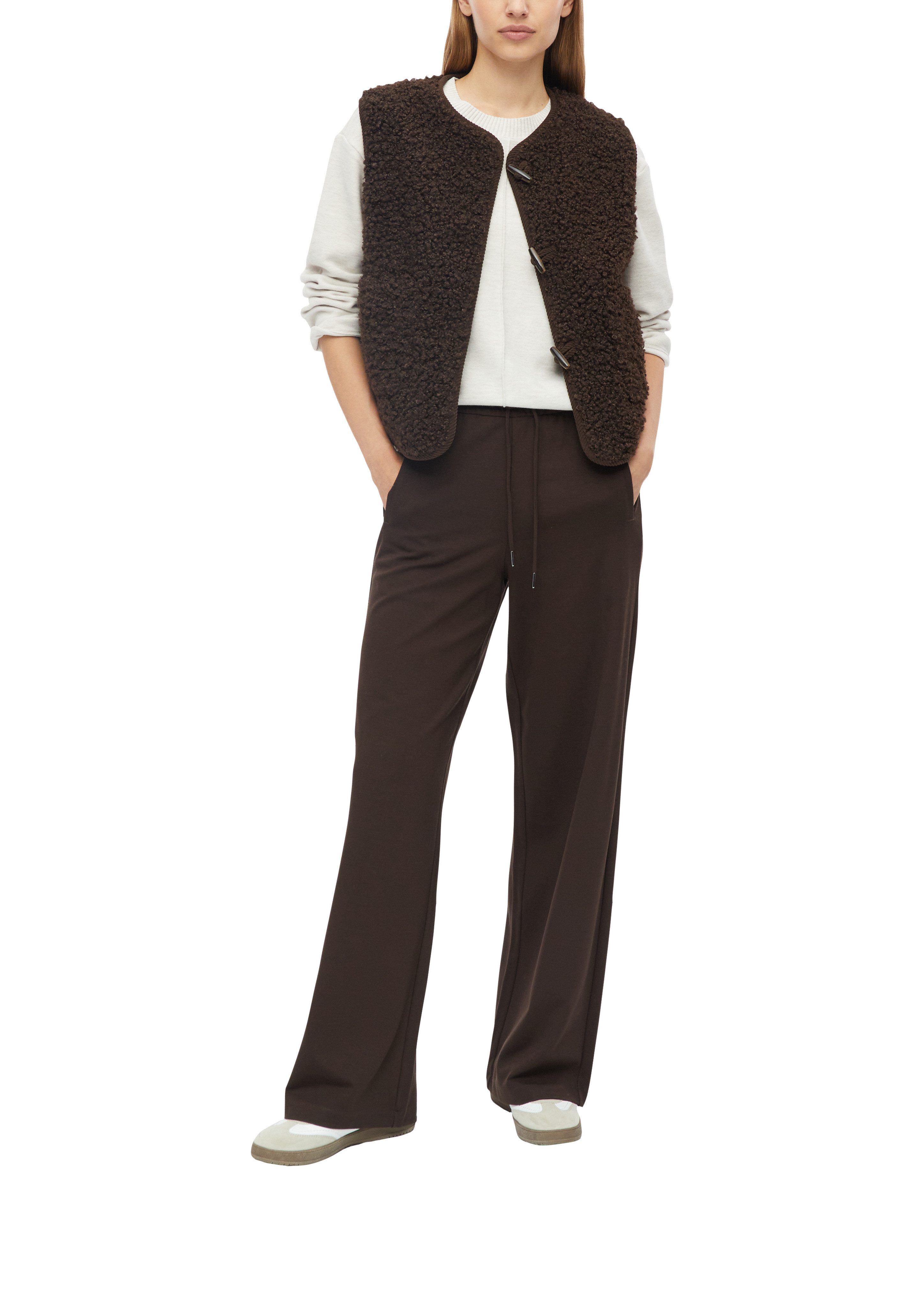 s.Oliver Sweatshirt Relaxed Fit mit überschnittenen Schultern – Bild 4 von 4