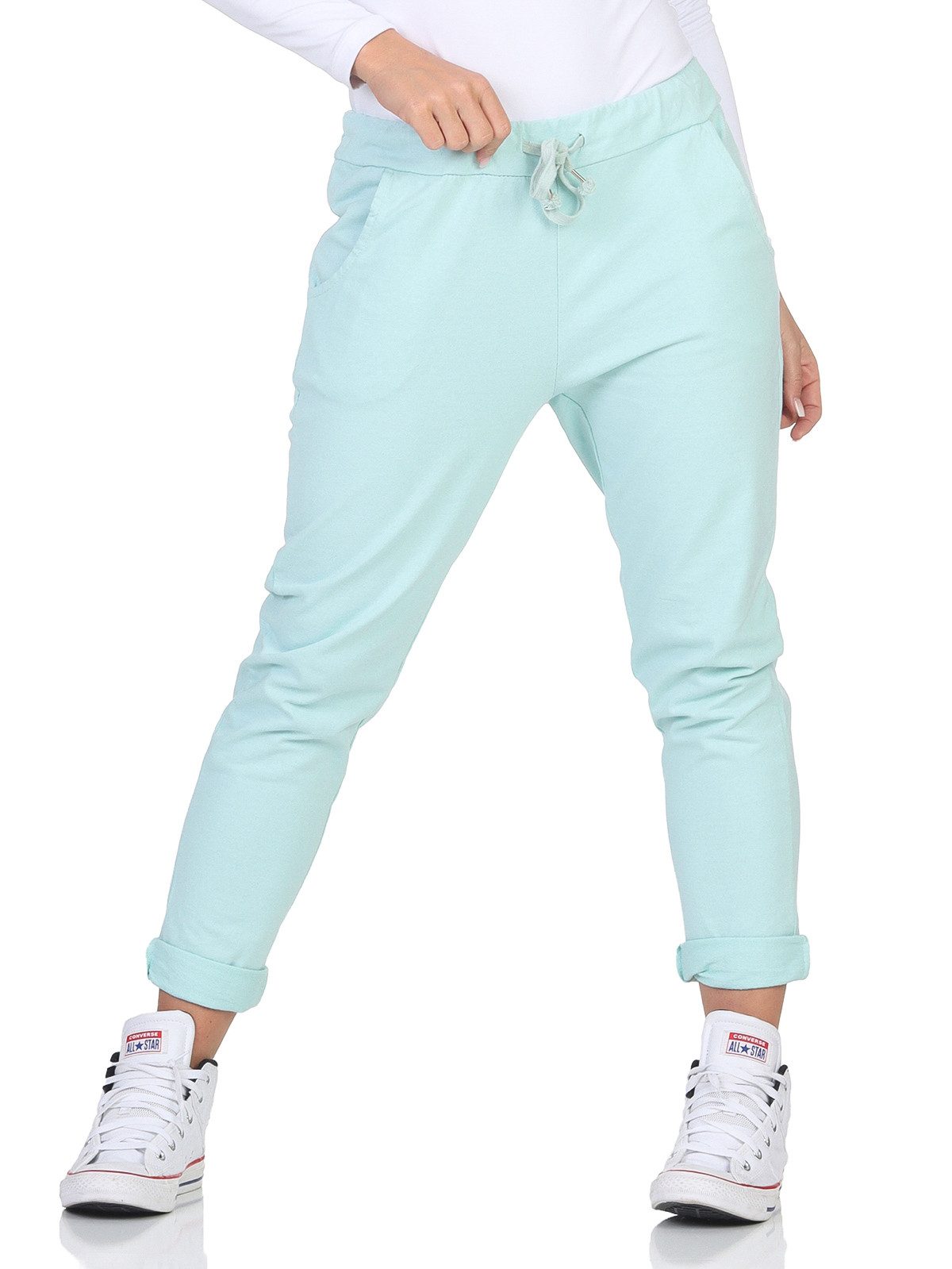 CLEO STYLE Jogginghose Damen Jogginghose 94 Mint günstig online kaufen