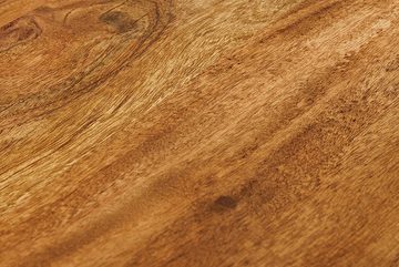 riess-ambiente Lowboard MAMMUT 160cm honey finish (braun) (Einzelartikel, 1 St), Wohnzimmer · Massivholz · Metall · Stauraum · Industrial · hängend