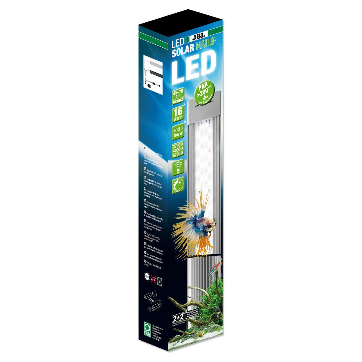 LED Aquariumleuchte LED SOLAR NATUR Gen 2