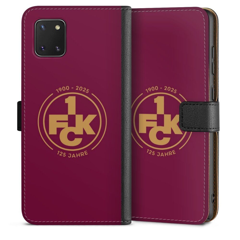 DeinDesign Handyhülle 1. FC Kaiserslautern 1. FCK 125 Jahre 1. FCK 125. Jubiläum, Samsung Galaxy Note 10 lite Hülle Handy Flip Case Wallet Cover