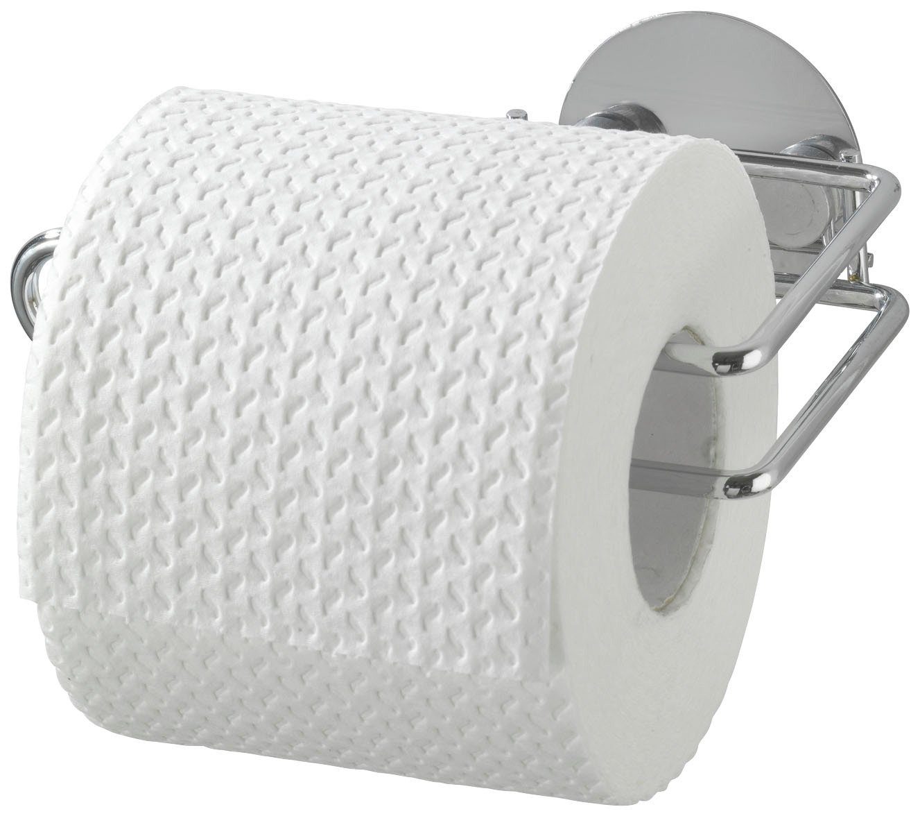 WENKO Toilettenpapierhalter Turbo-Loc®, Befestigen ohne bohren