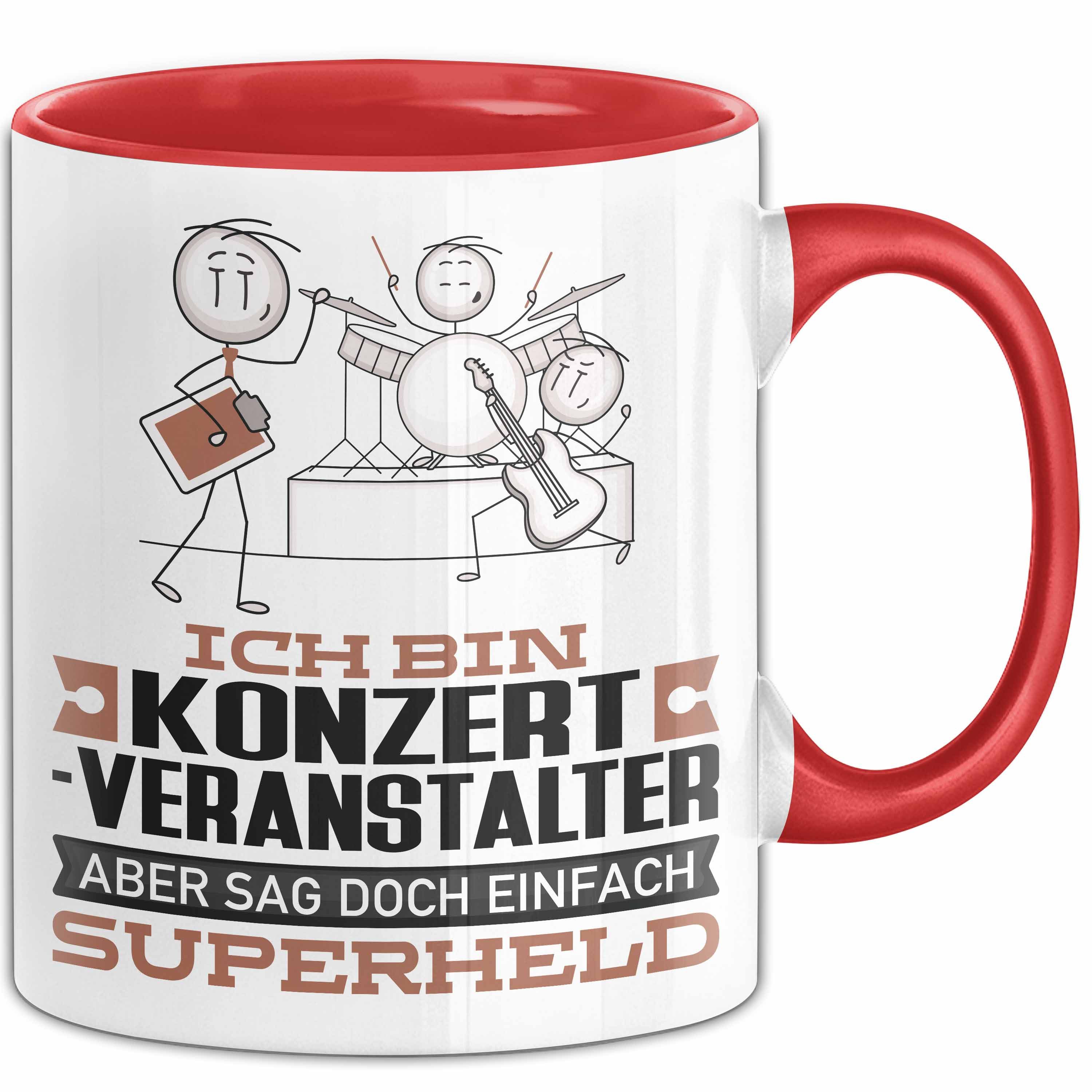 Tasse Konzertveranstalter Geschenk Tasse Ich Bin Konzertveranstalter Aber Sa