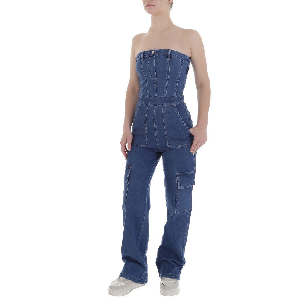 Ital-Design Jumpsuit Stylischer Utility-Jumpsuit mit Taschen günstig online kaufen