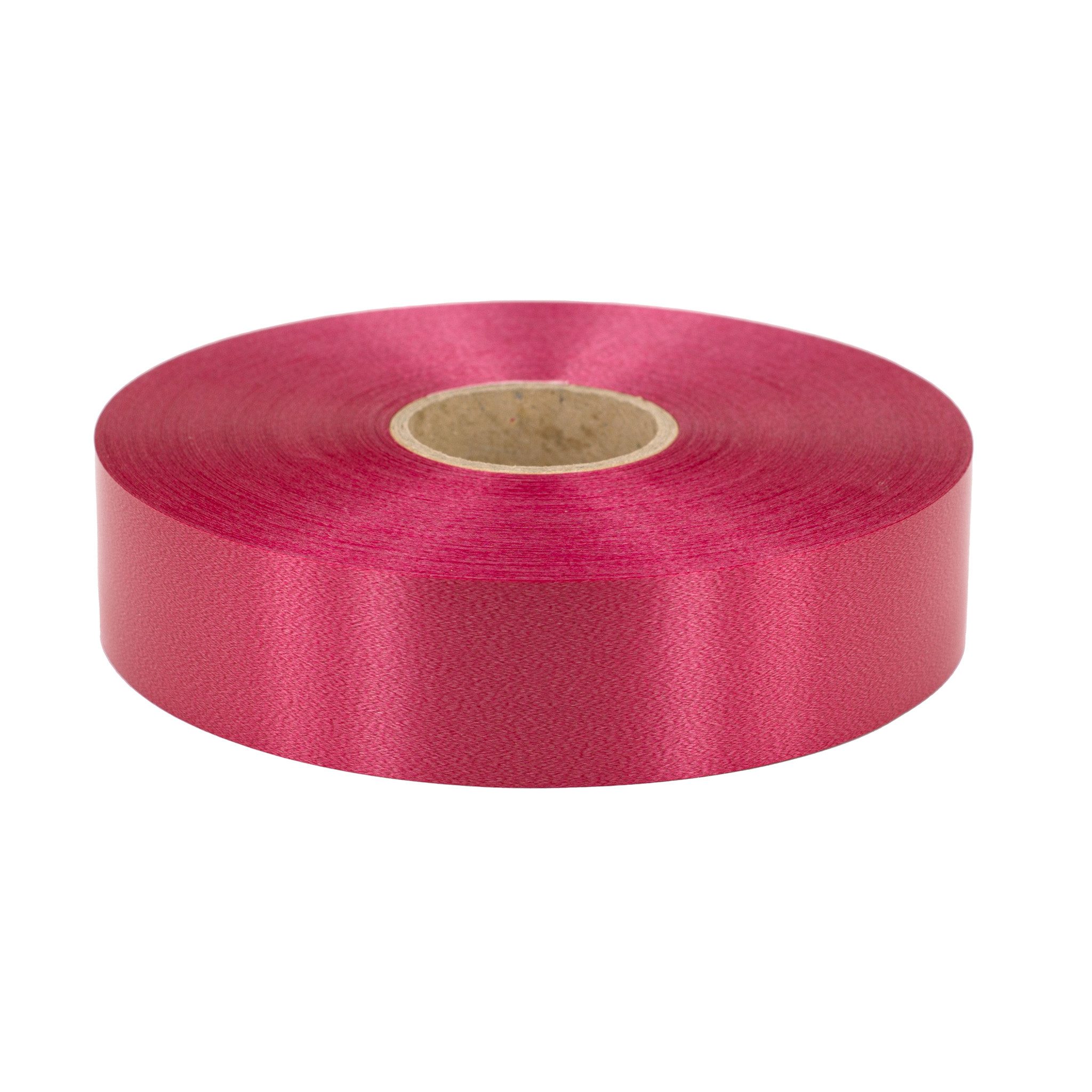 Star Geschenkband, Geschenkband Ringelband 31mm x 100m Rolle Weinrot / Bordeaux