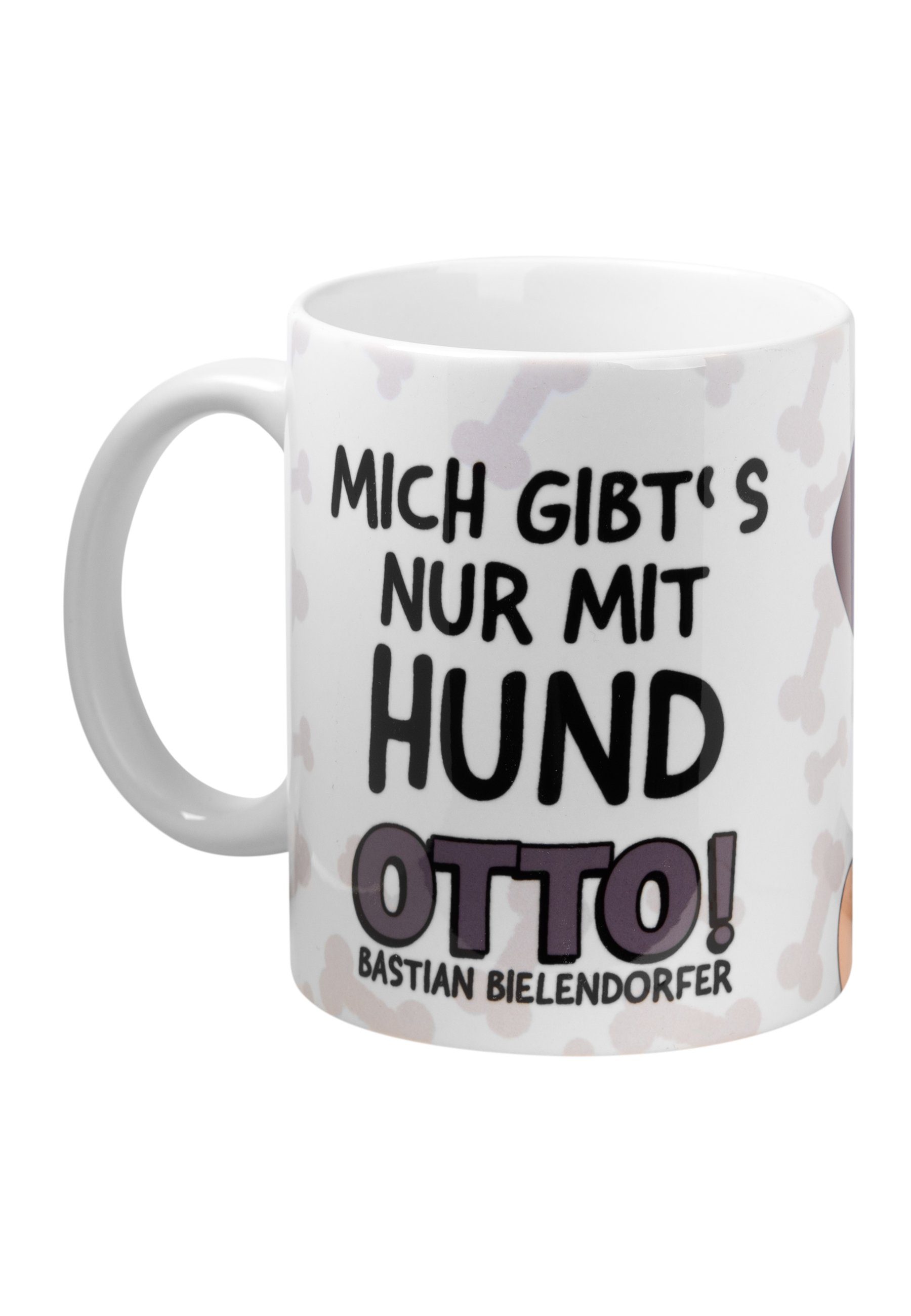 United Labels® Tasse Bastian Bielendorfer Mops Keramik Tasse mit ! nur Kaffeetasse, - Hund