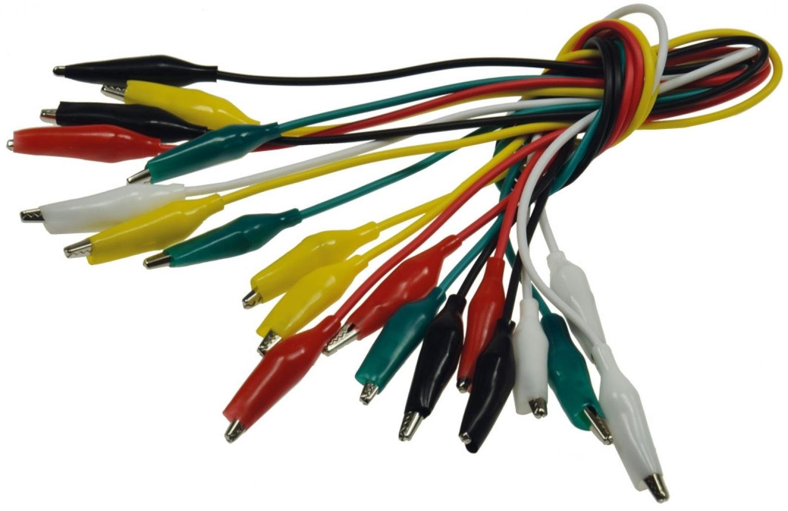 ETT Marketing GmbH Krokoklemmen Messleitung Satz 10 teilig Stromkabel