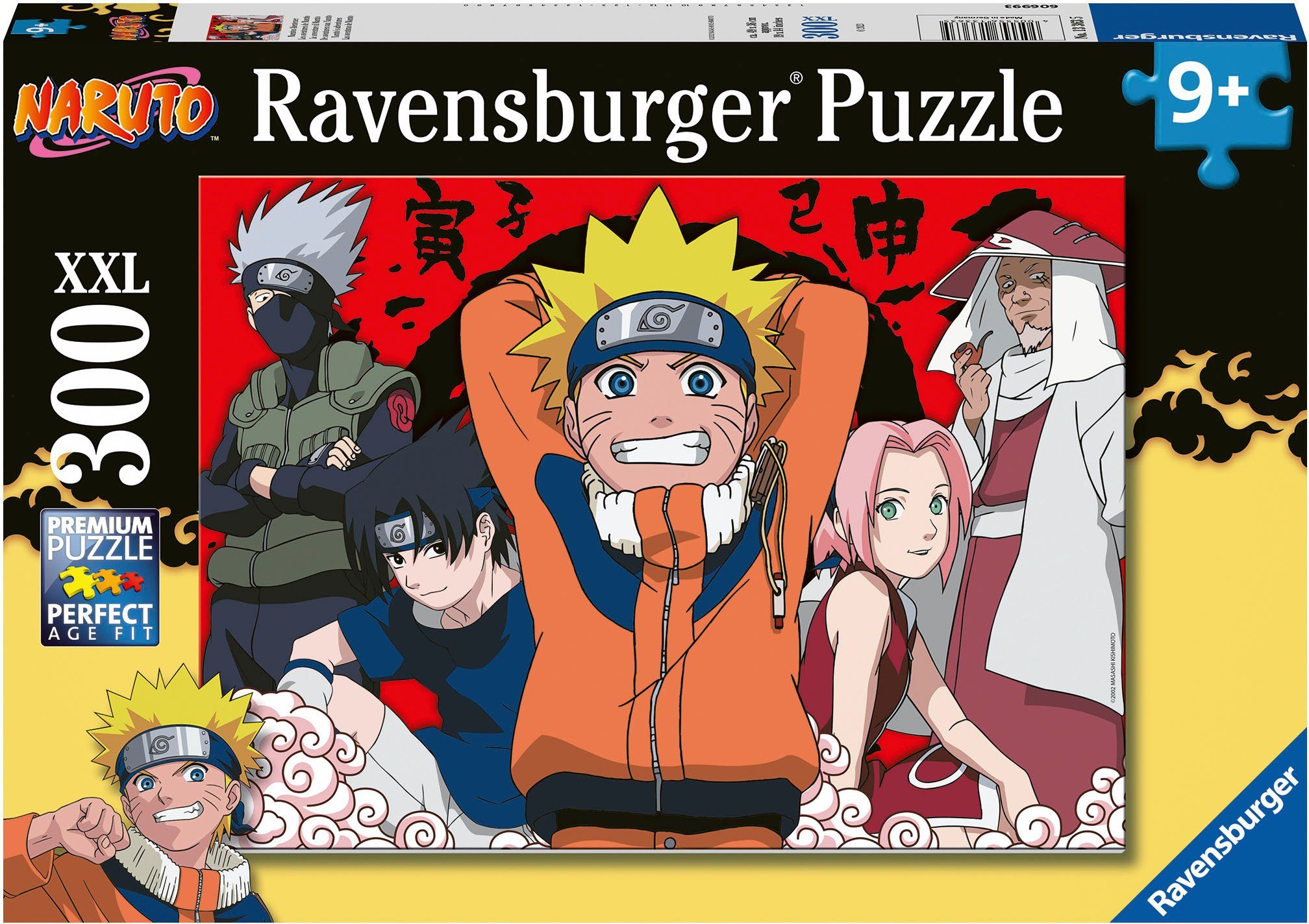 Ravensburger Puzzle Narutos Abenteuer, 300 Puzzleteile, Made in Germany günstig online kaufen