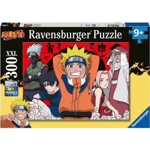 Ravensburger Puzzle Narutos Abenteuer, 300 Puzzleteile, Made in Germany; FSC® - schützt Wald - weltweit
