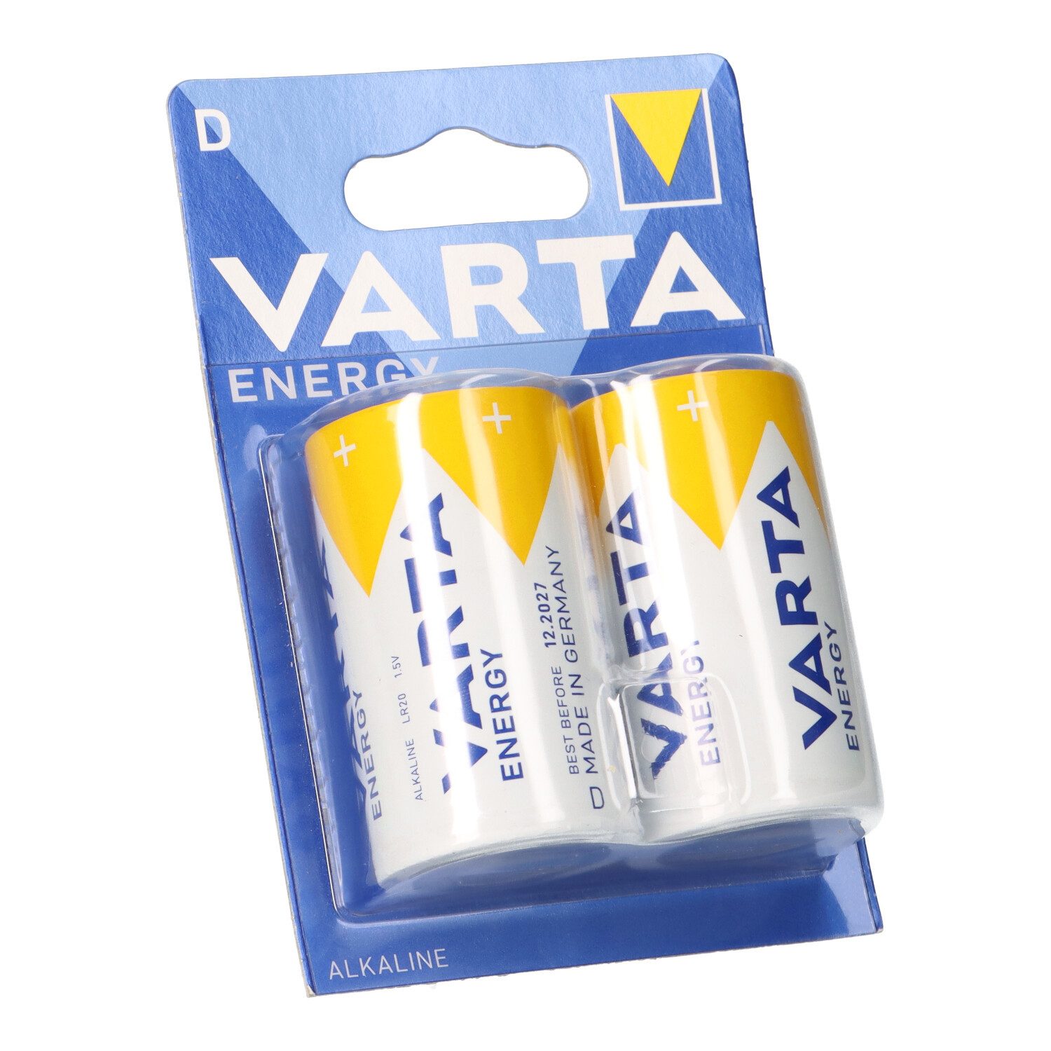 VARTA Varta Energy D Mono Batterie 1,5V AlMn 2er Blister Batterie