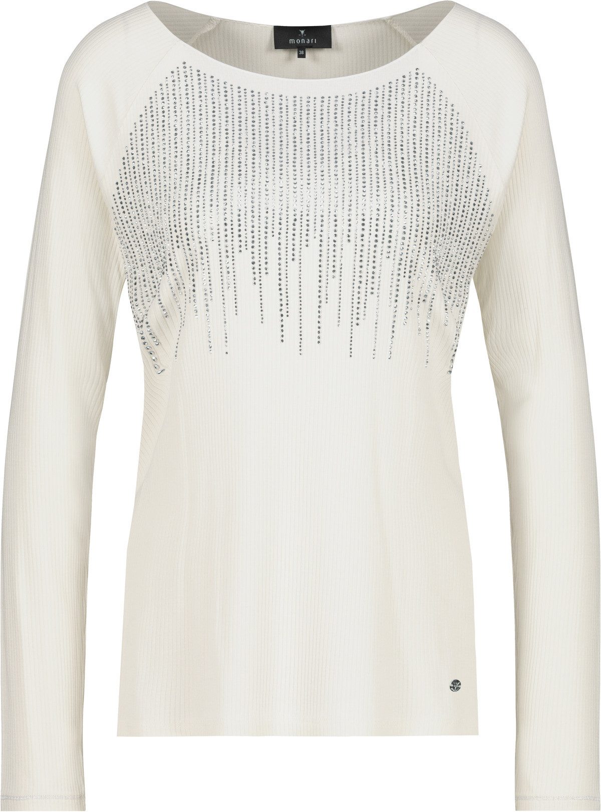 Monari Langarmshirt Pullover almond günstig online kaufen