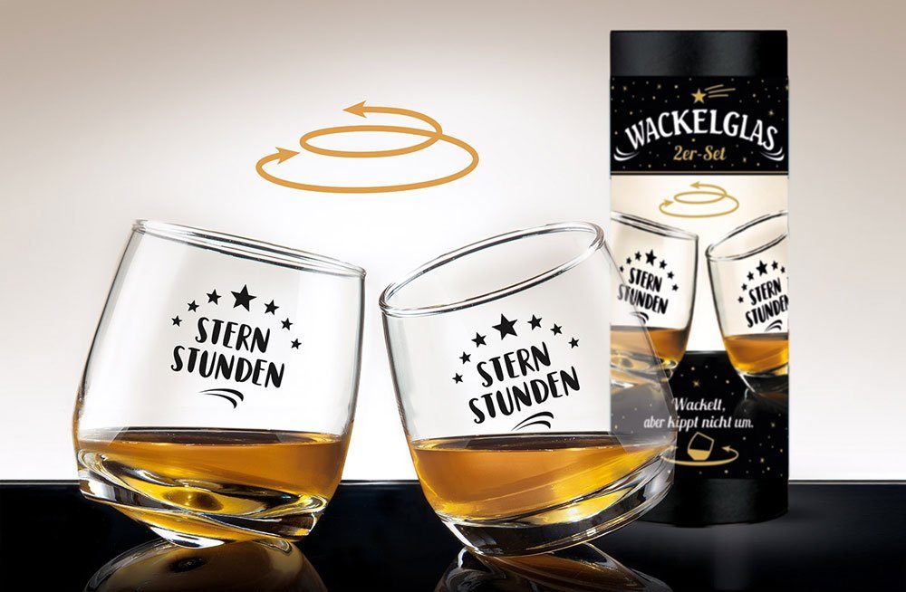 Whiskyglas Gilde Whiskyglas Wackelglas Sternstunden 2er Set