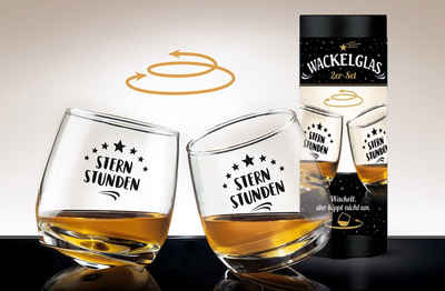 Steinnacher Bärbel Whiskyglas Gilde Whiskyglas Wackelglas Sternstunden 2er Set, Glas