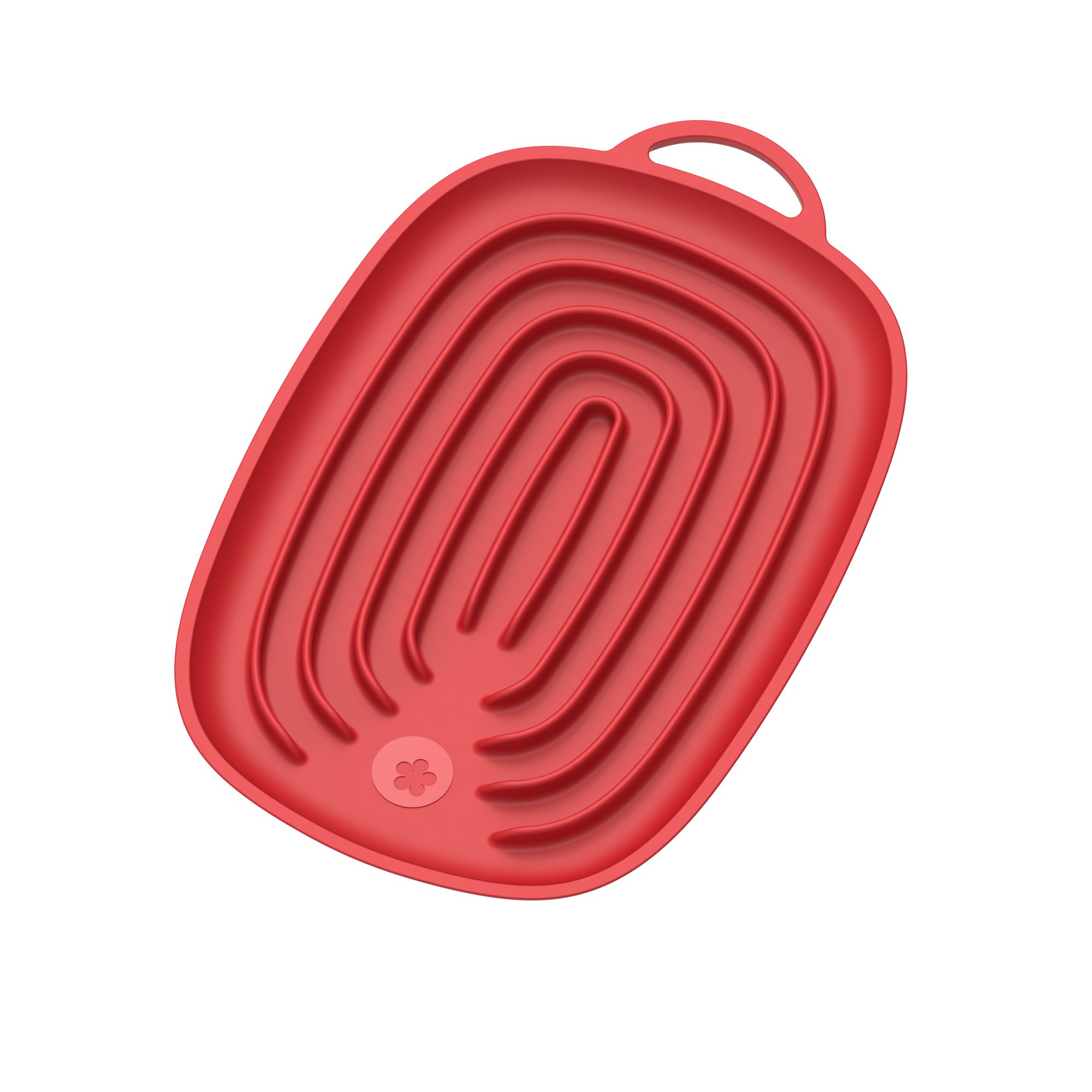 Kochblume Topfuntersetzer Multiablage Rot