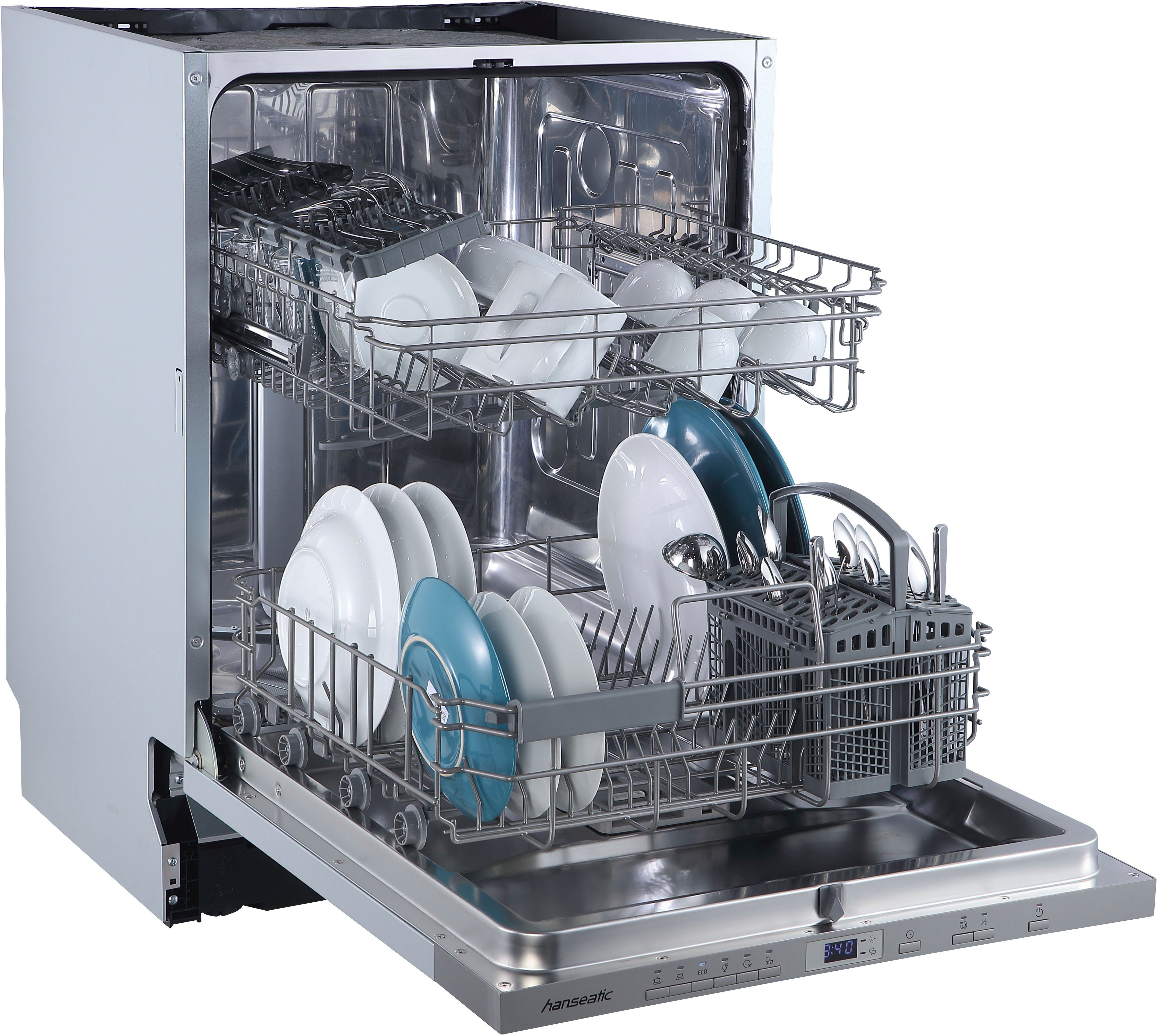 Hanseatic vollintegrierbarer Geschirrspüler HGVI6082E137713IS, 13 Maßgedecke, vollintegrierbar, für 13 Maßgedecke, mit 6 Programmen