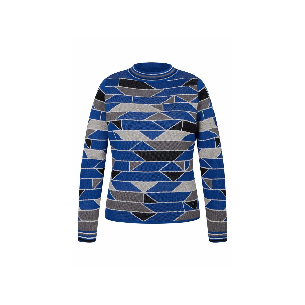 Stehkragenpullover Stehkragenpullover für Damen in blau