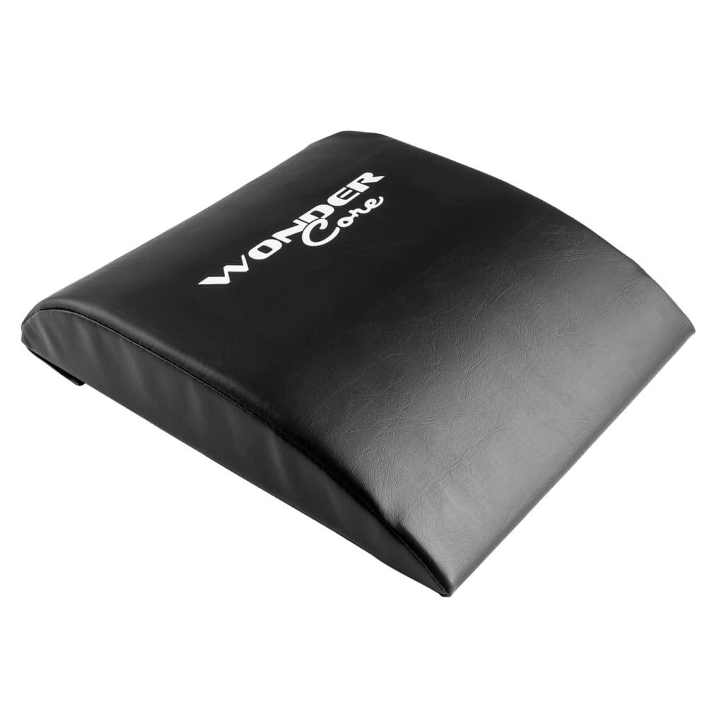 Wonder Core 2® Bodenmatte Bauchmuskel-Matte Schwarz