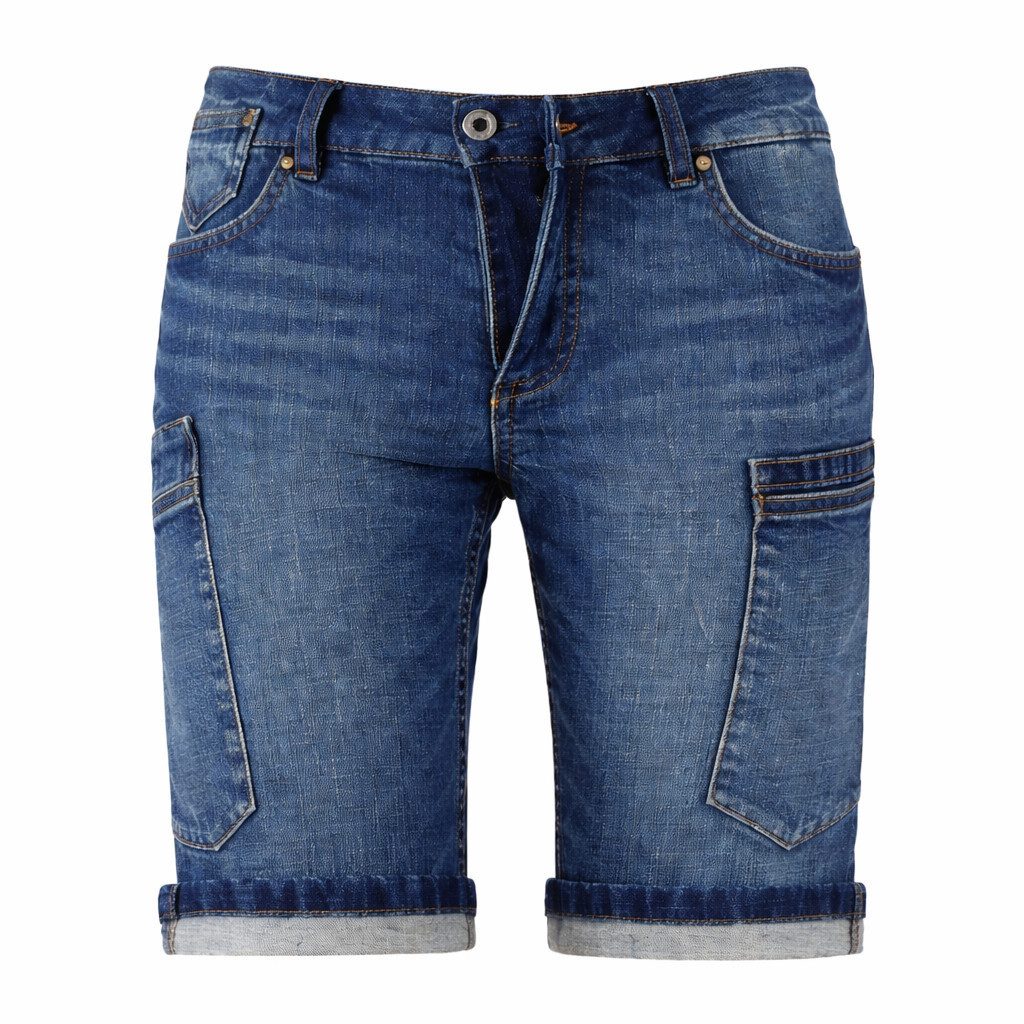 Engelbert Strauss Funktionsshorts Damen Jeansshorts stonewashed – e.s. 7-Pocket, Stretch