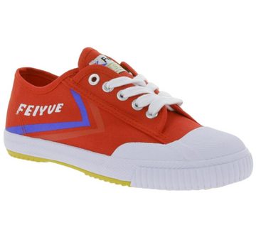 Feiyue Feiyue Canvas Turnschuhe für Kampfkunst Trainings-Schuhe in Plimsoll-Design Fe Lo 1920 Sneaker Rot Sneaker