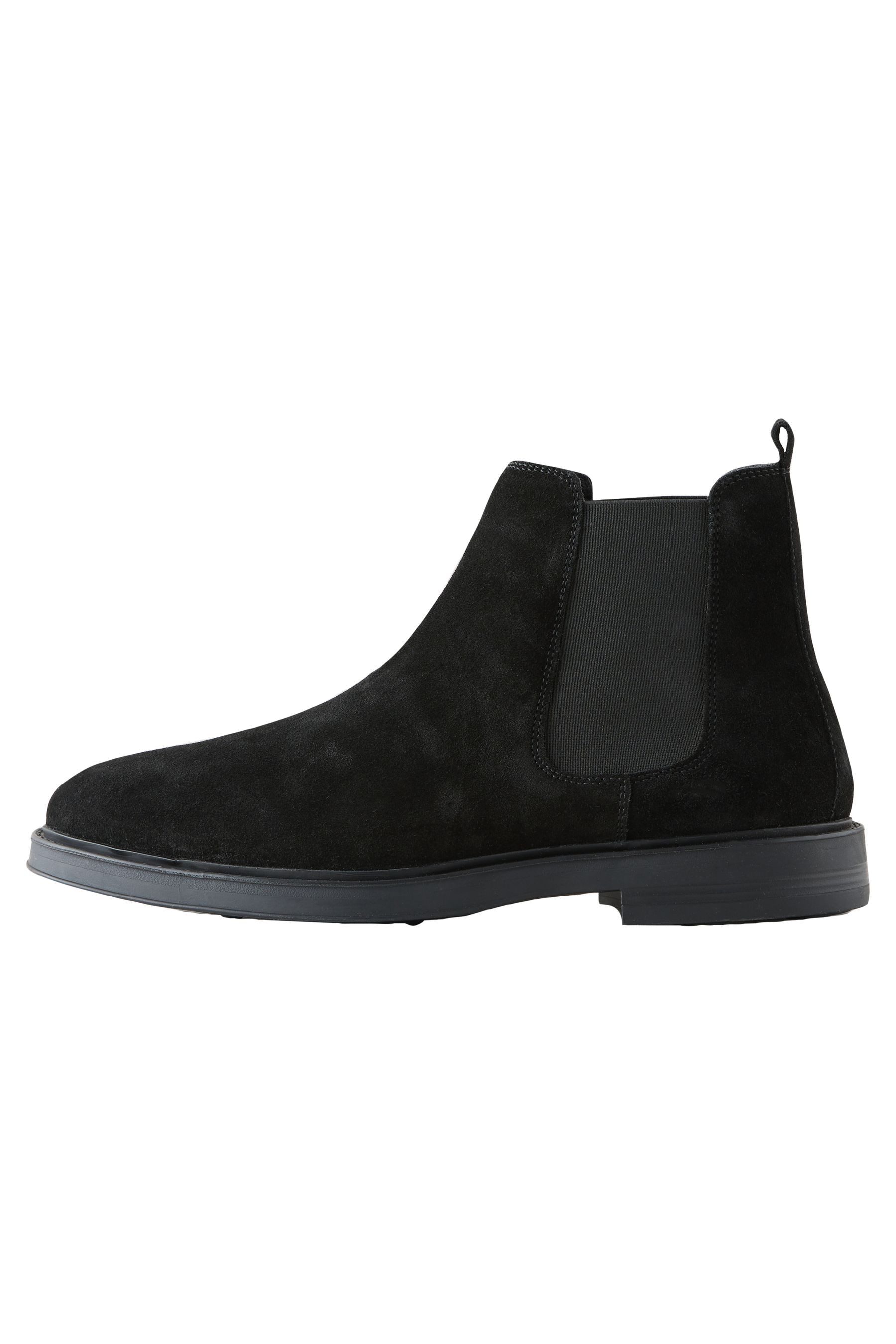 Next Stiefelette aus Veloursleder Chelseaboots (1-tlg) günstig online kaufen