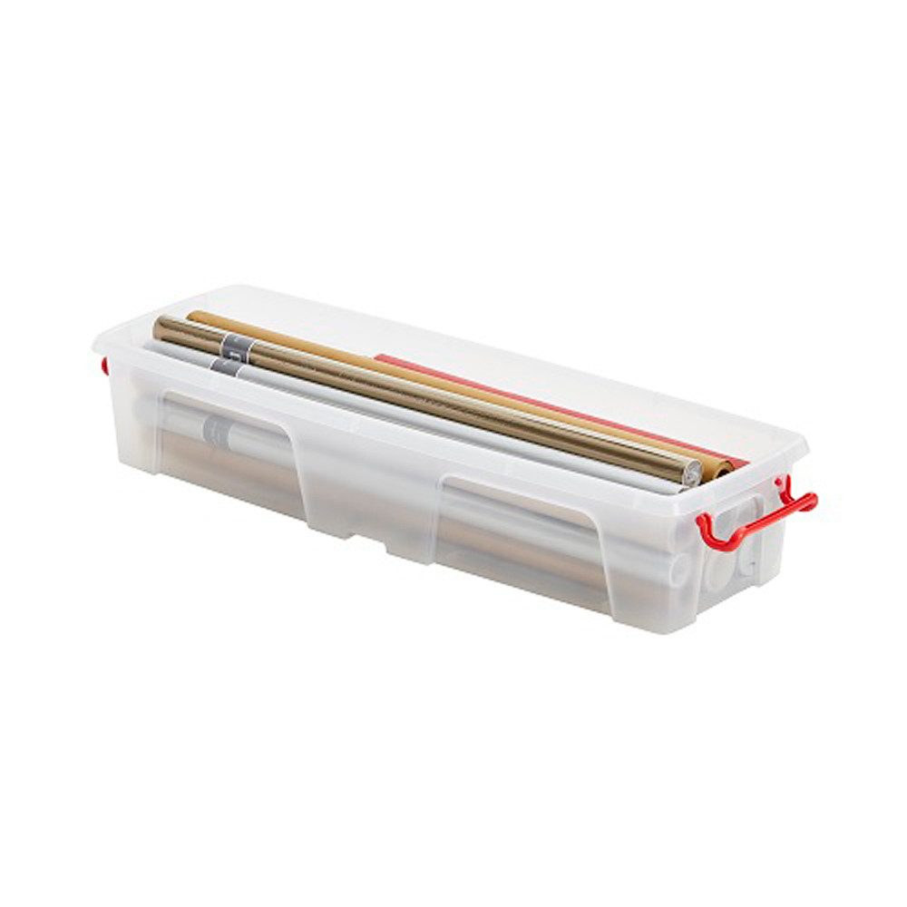 Kreher Aufbewahrungsbox Weihnachtlicher Geschenkpapierbox 20 Liter günstig online kaufen